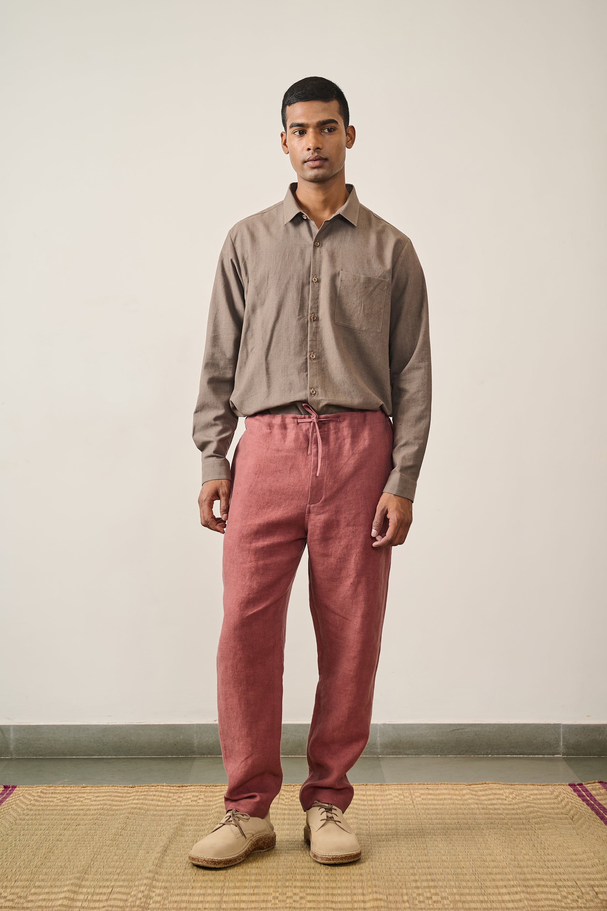 ROUGE PINK STRING PANTS