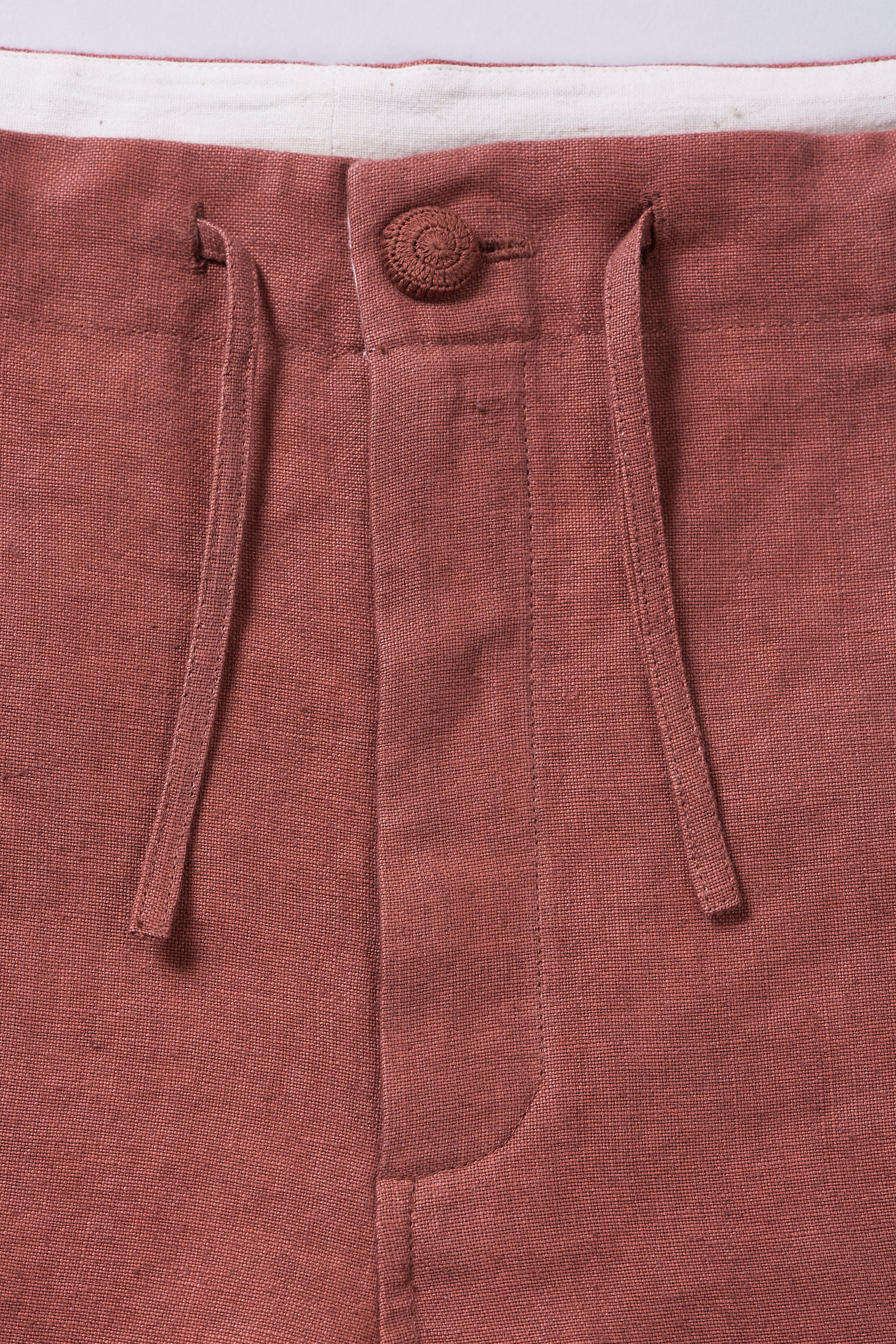 ROUGE PINK STRING PANTS