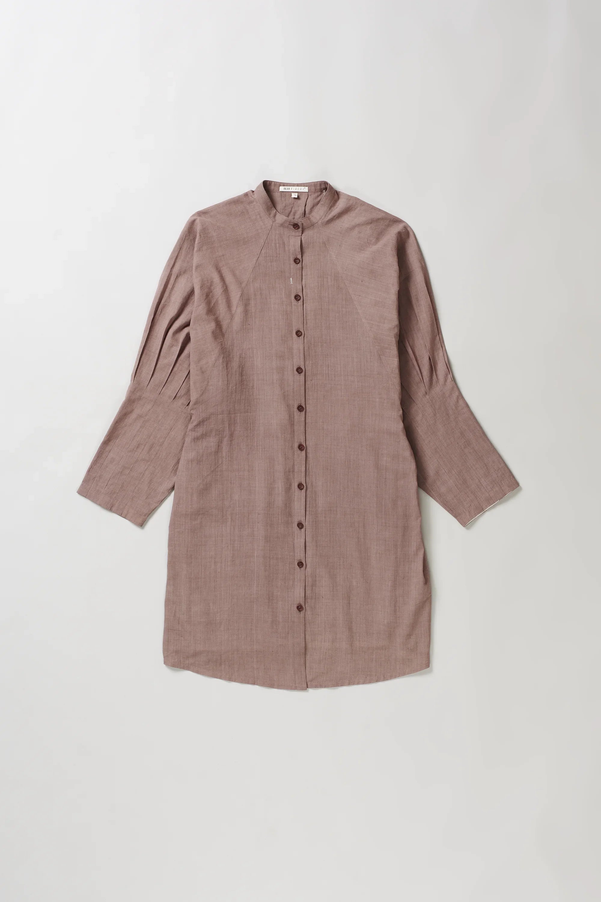 Front image of old rose cotton dress