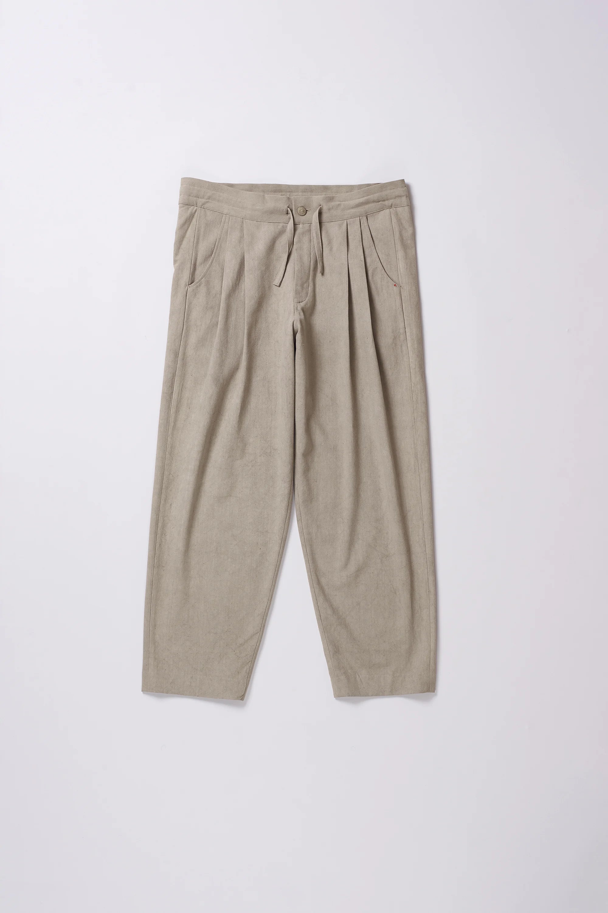 Smoke Handspun Organic Cotton Pant