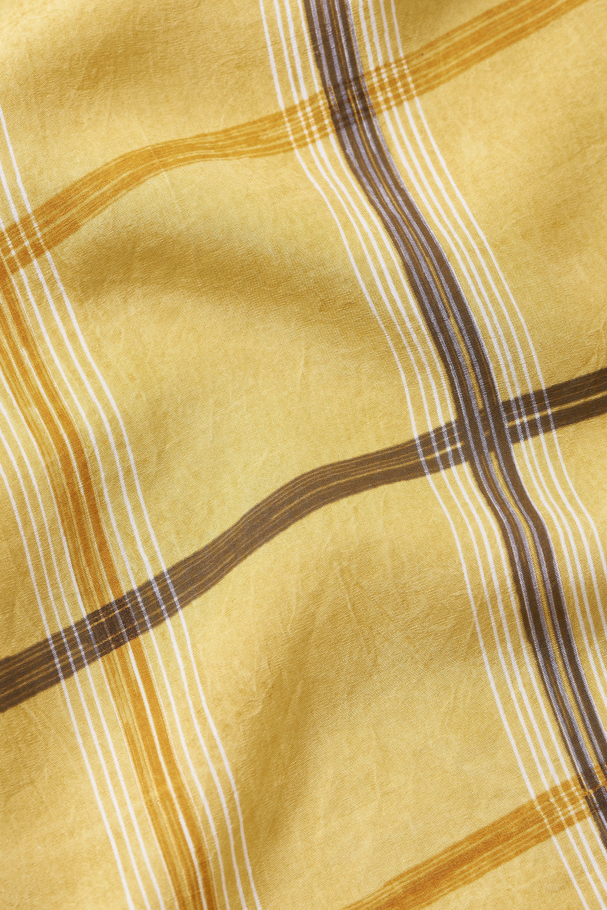 SILK CONCEALED PLACKET SHIRT