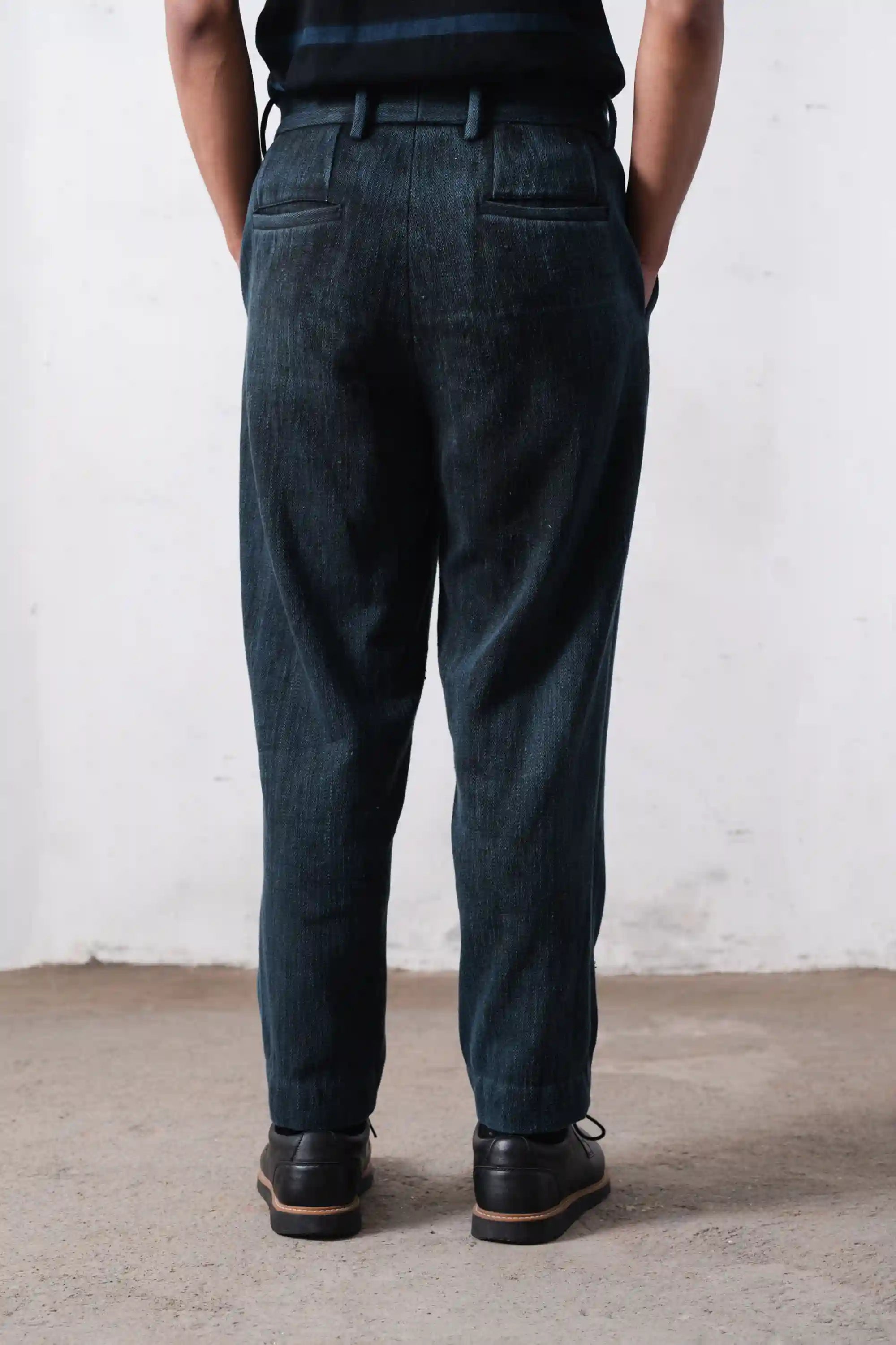 Midnight Indigo Denim Trousers