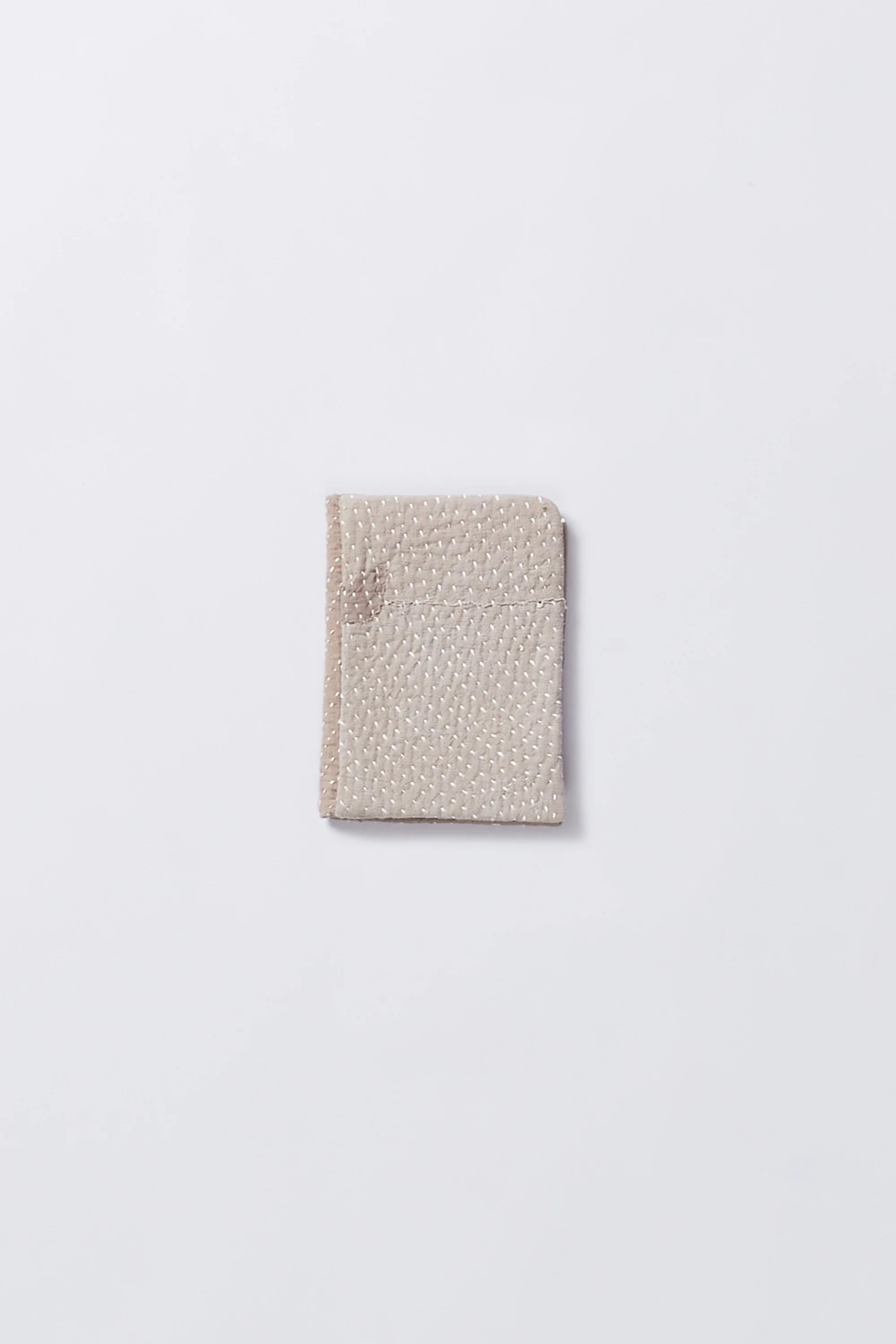 Handmade Wine Kantha Notebook