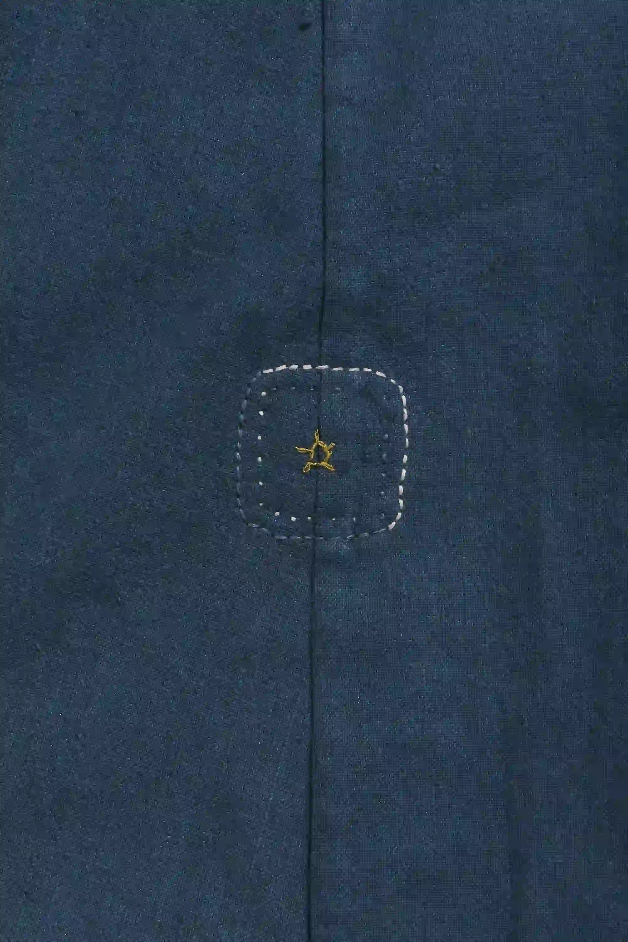 Fabric close-up with pehchan box