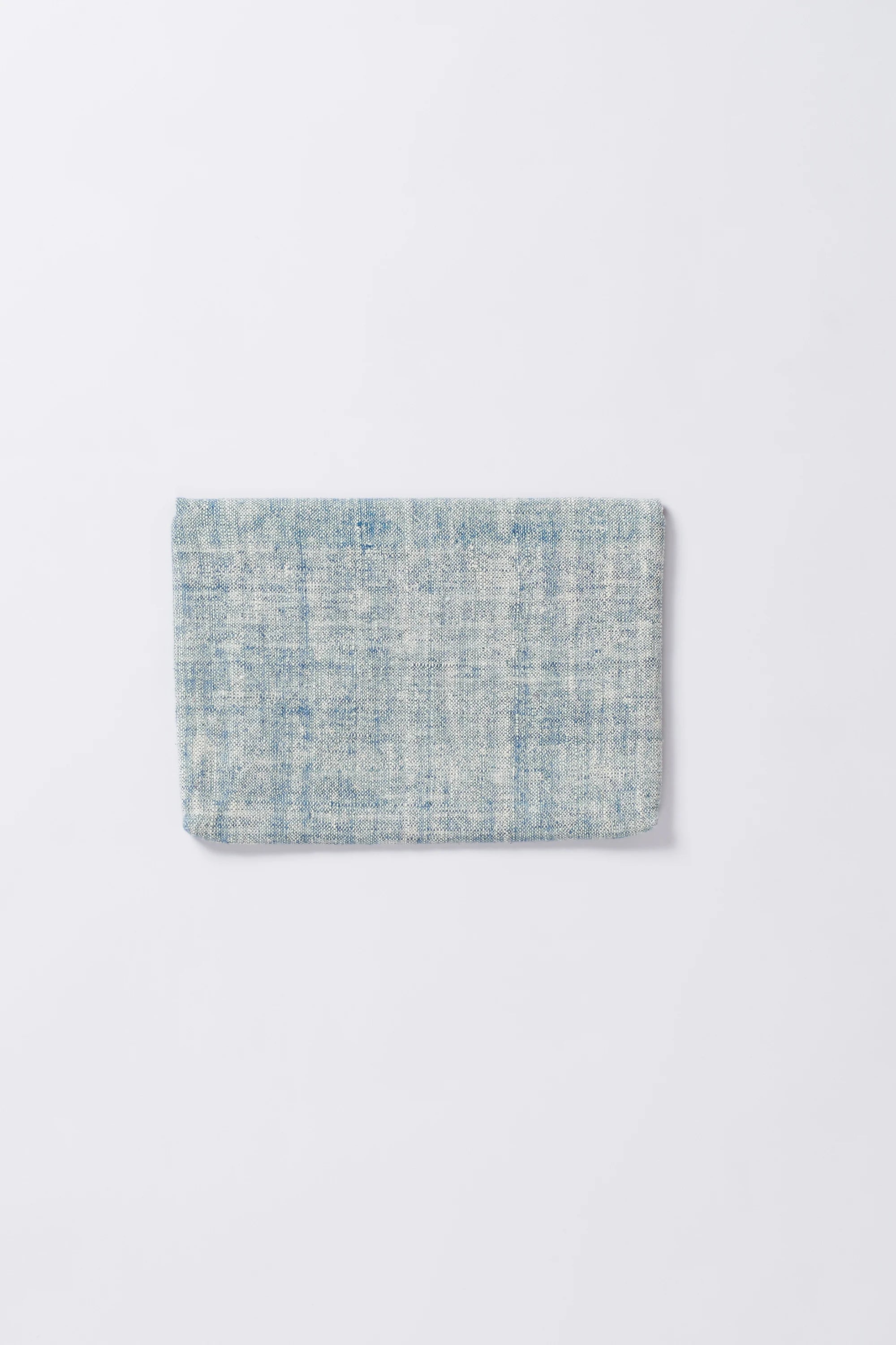 Yarn Dyed Laptop Sleeve in Turquoise
