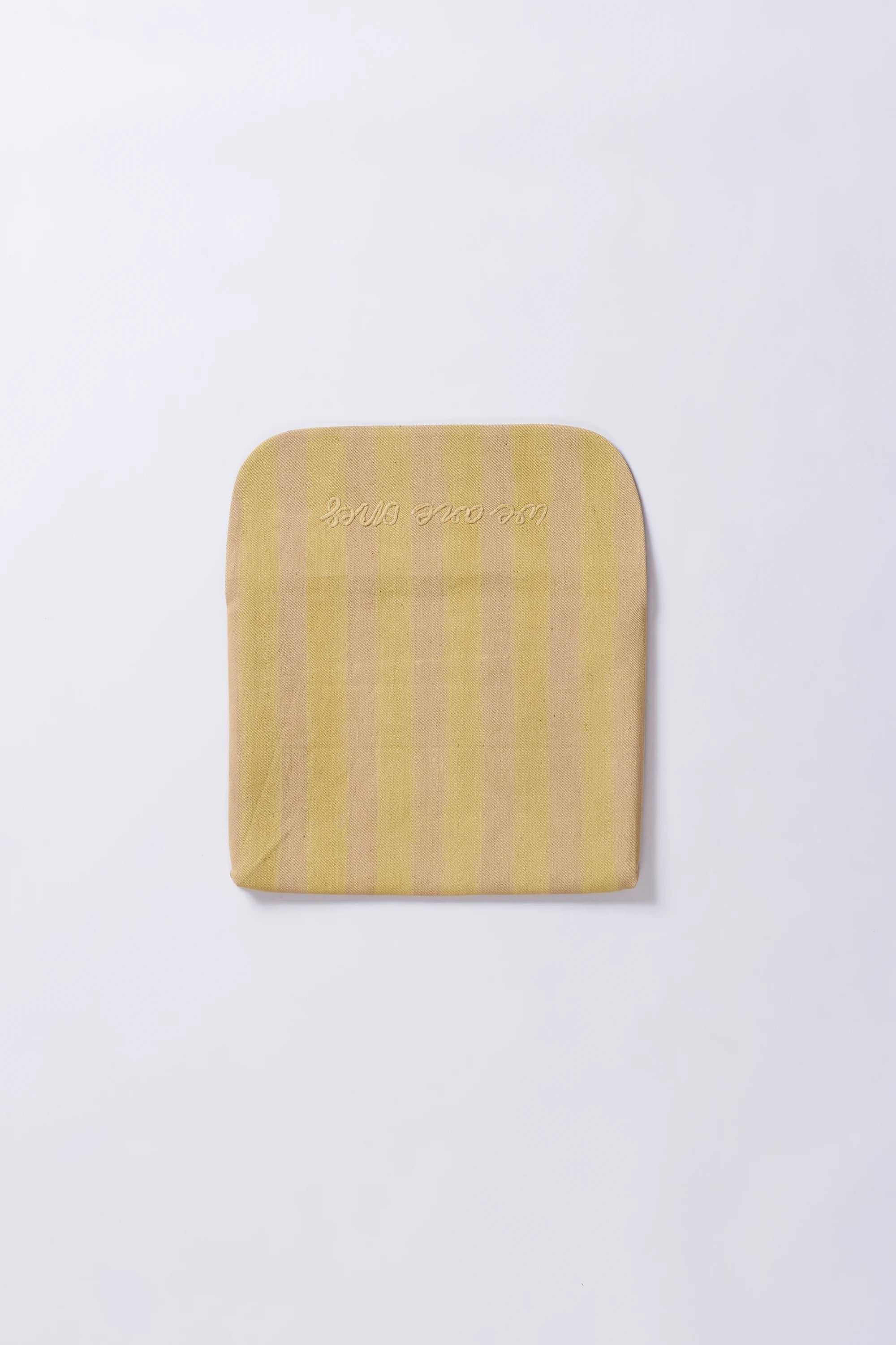 Screen Prinred Laptop Sleeve in yellow