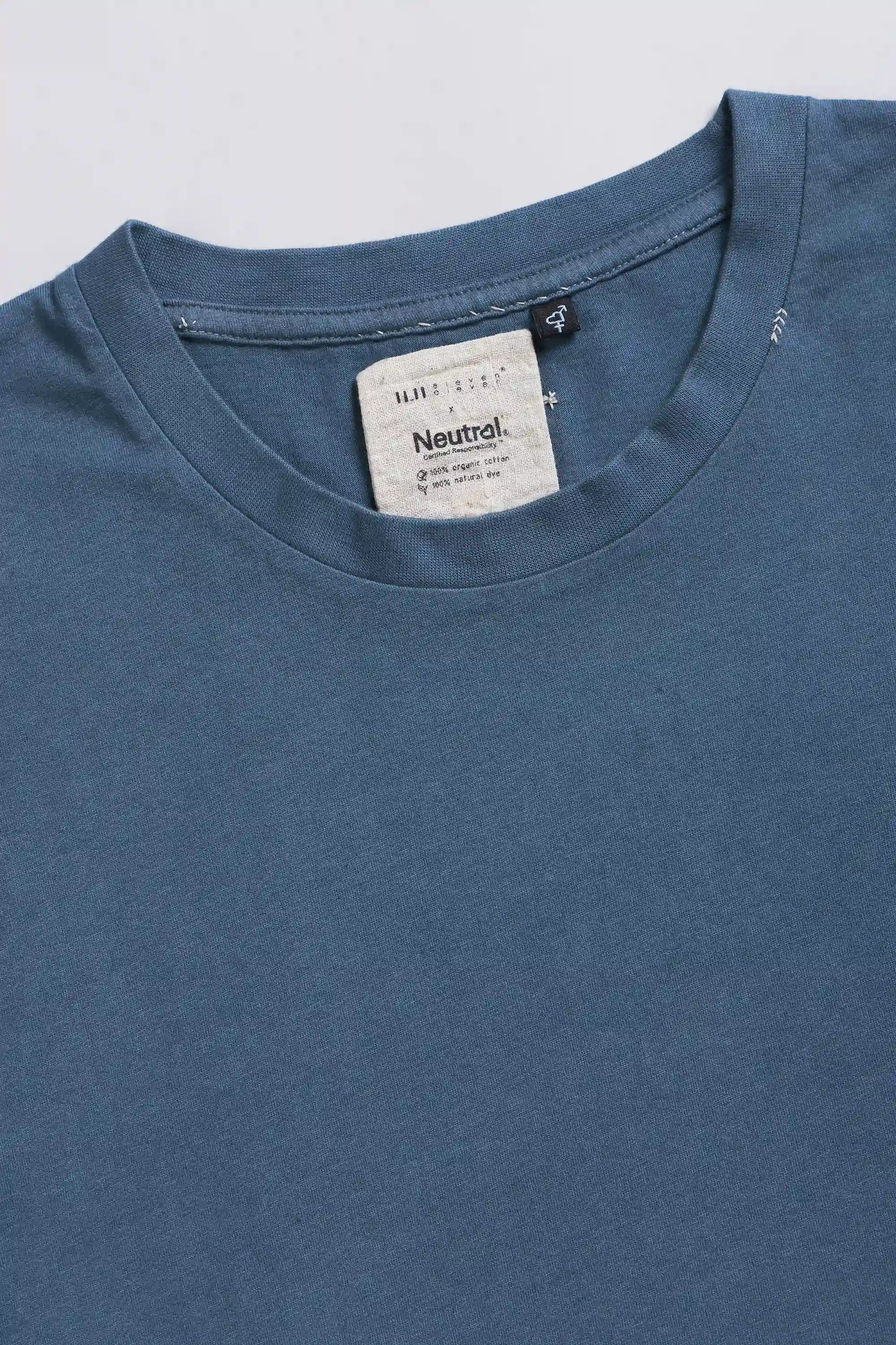 Estate Blue Cotton T-Shirt
