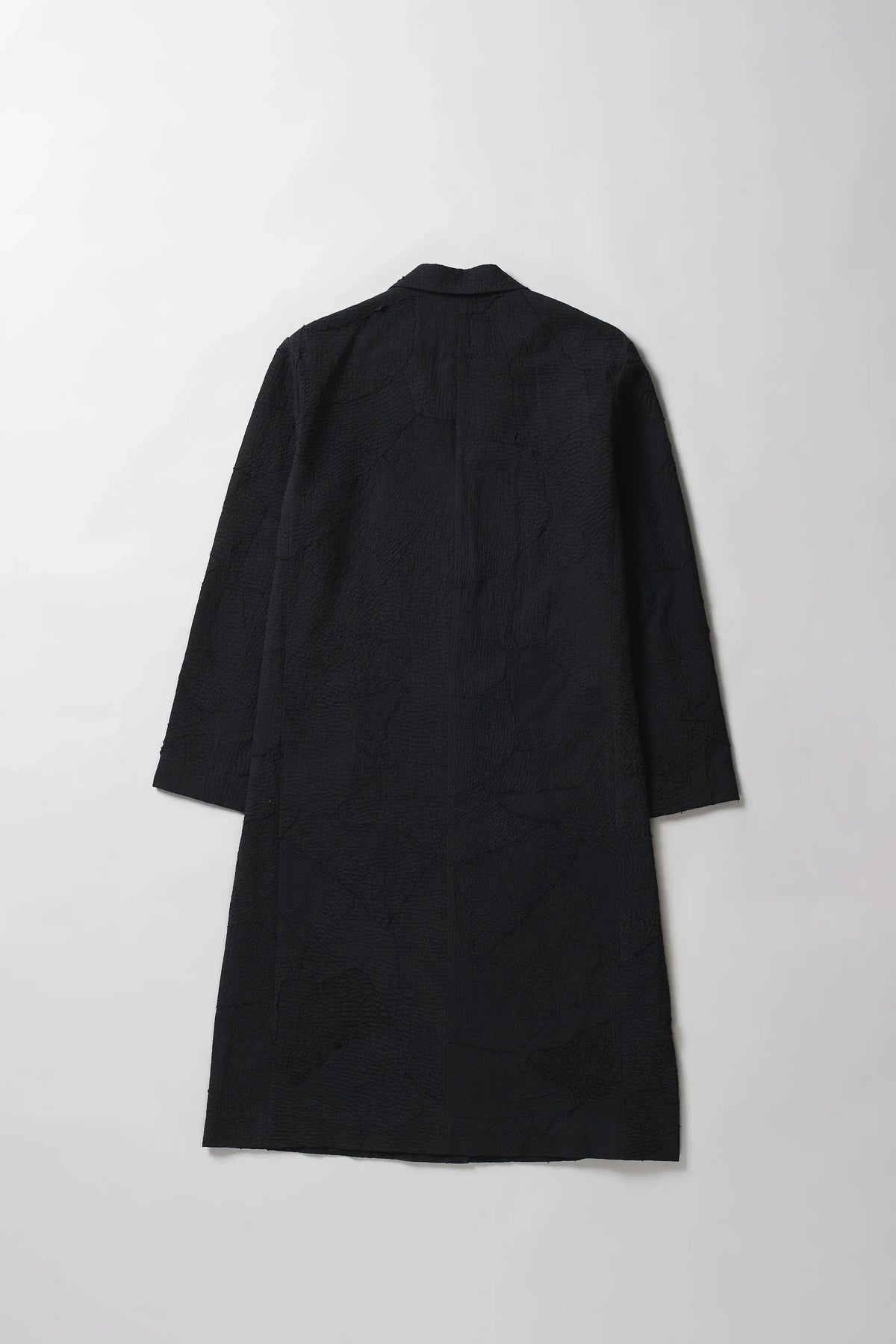 Black Oversized Patchwork Jacket