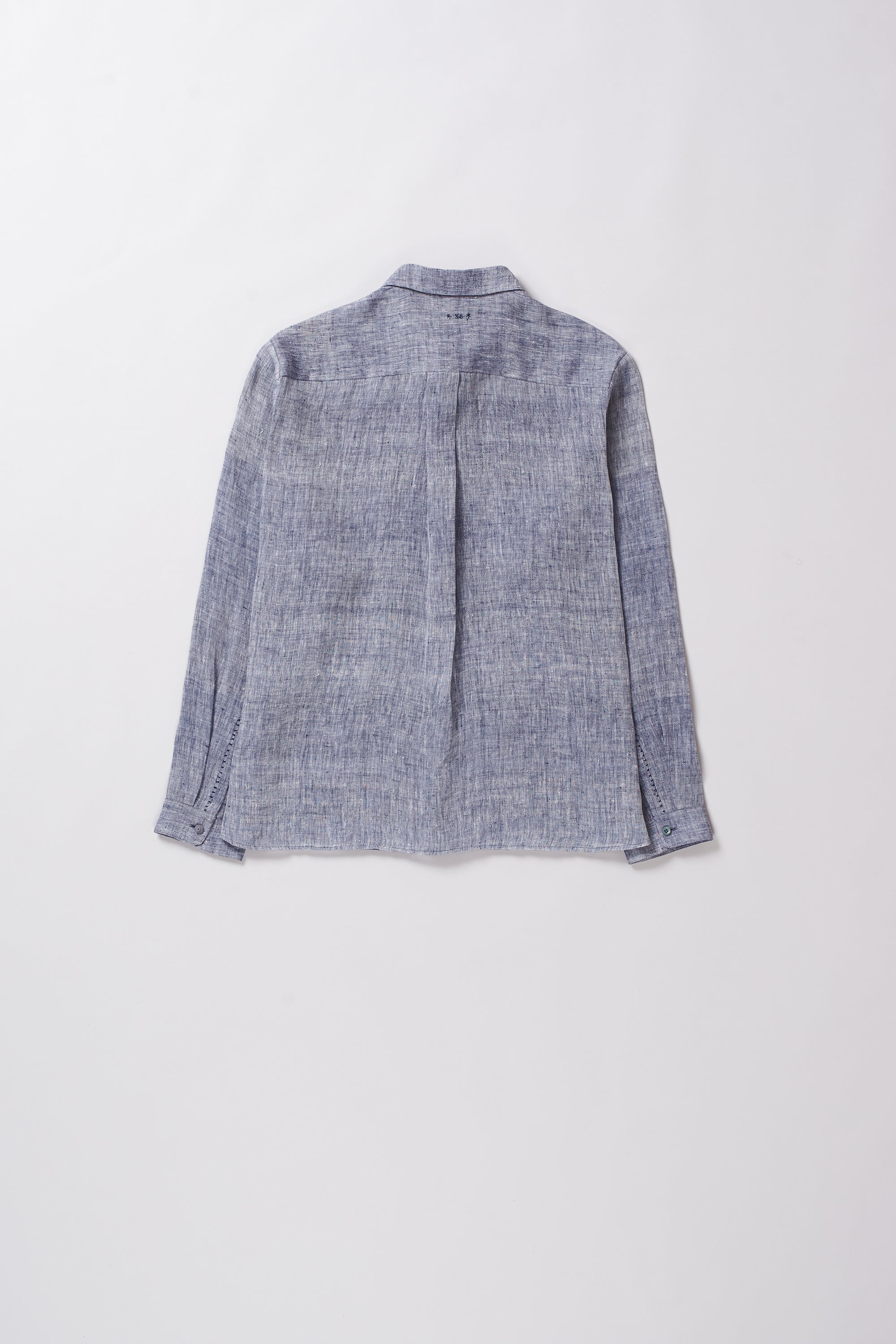 Blue checkered shirt