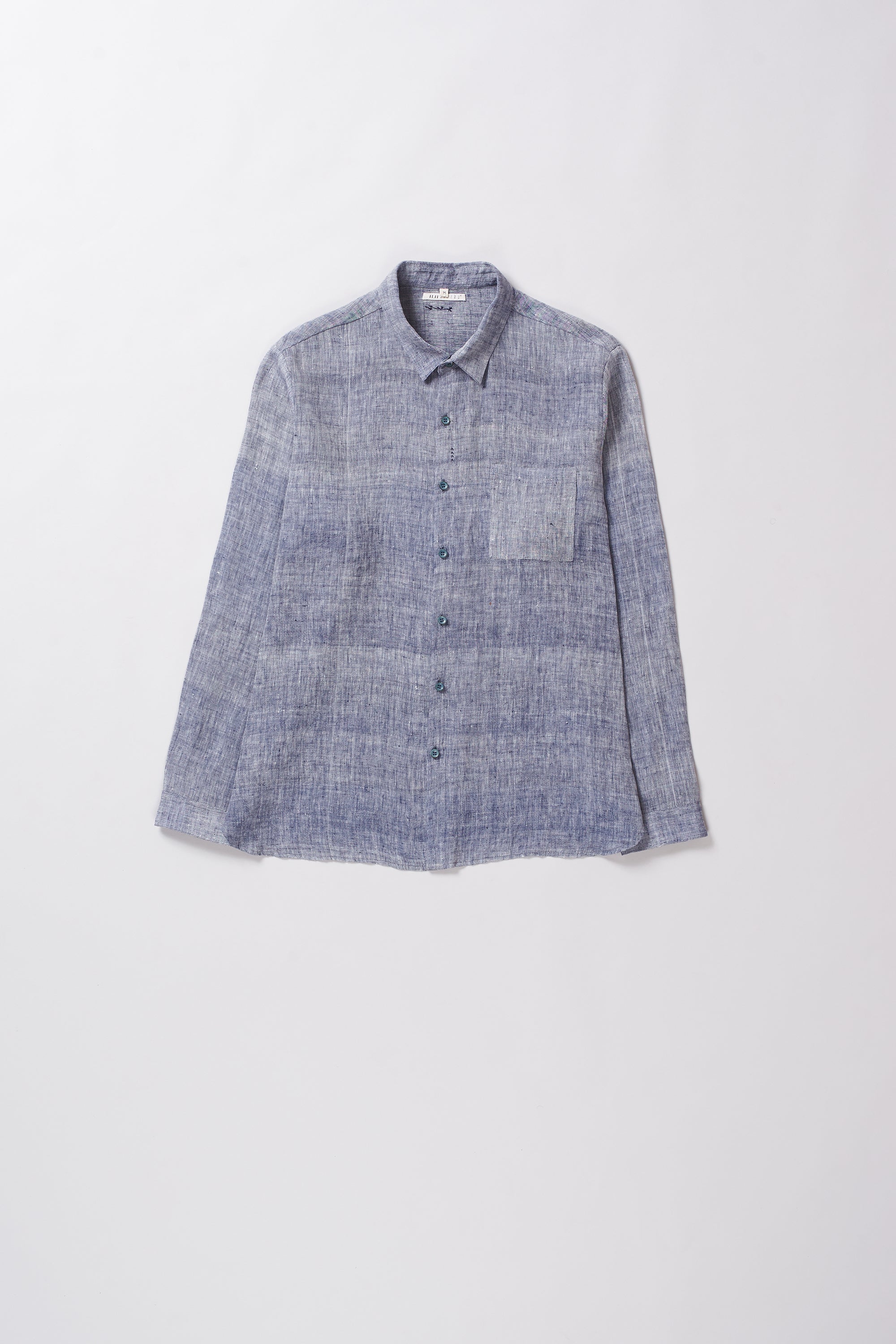 Blue checkered shirt