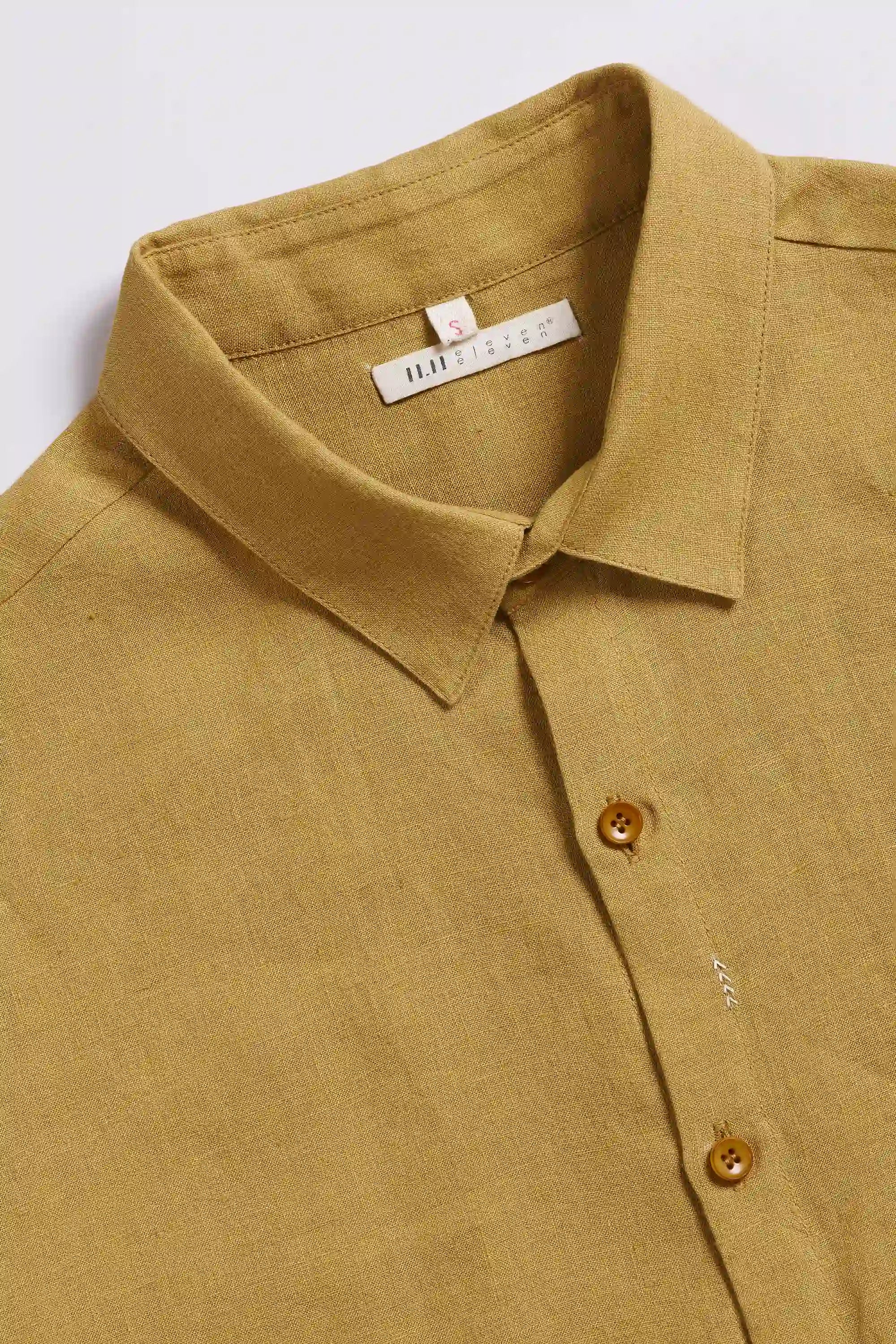 Ochre Yellow Lovers Shirt