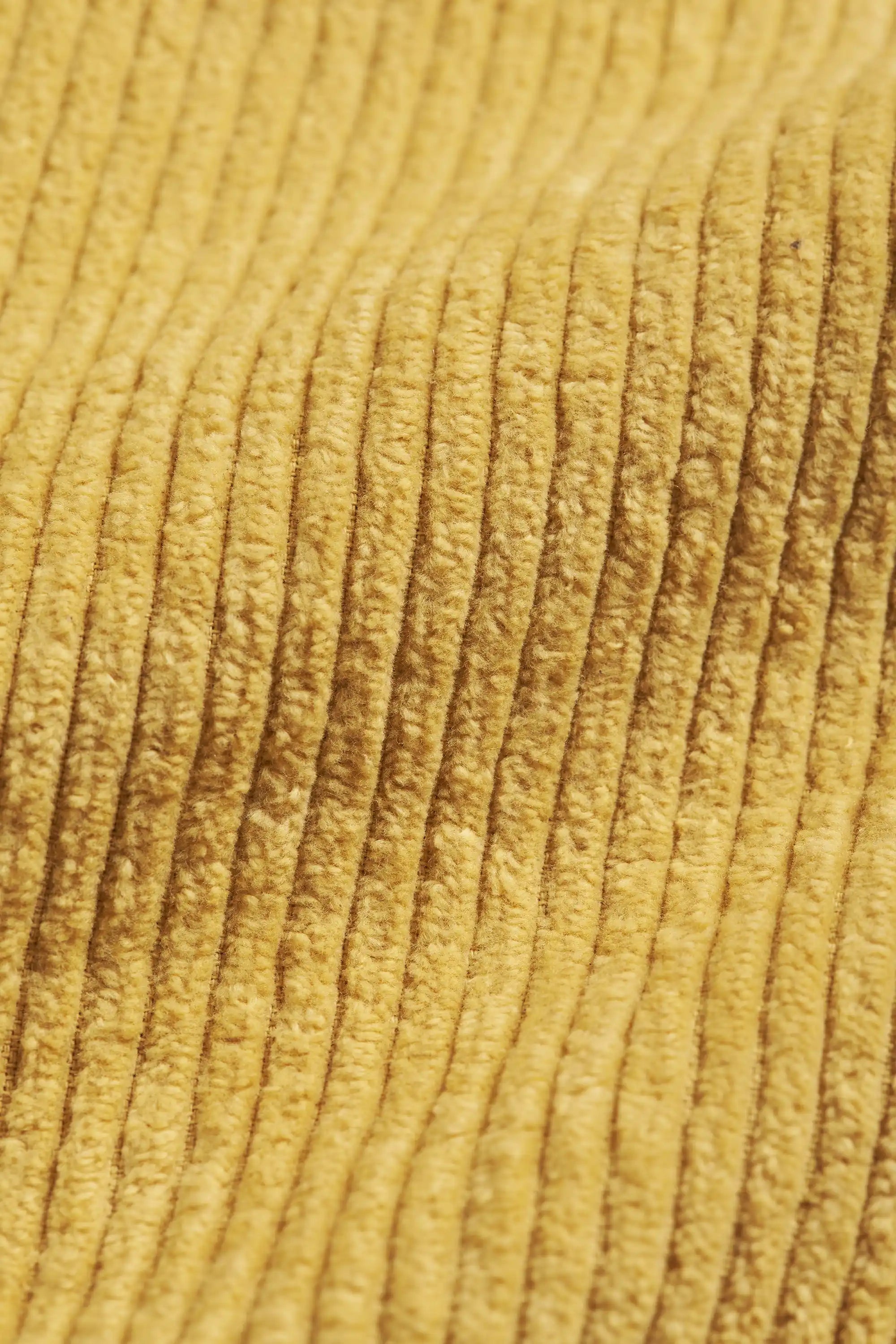 Close-up of ochre  yellow fabric