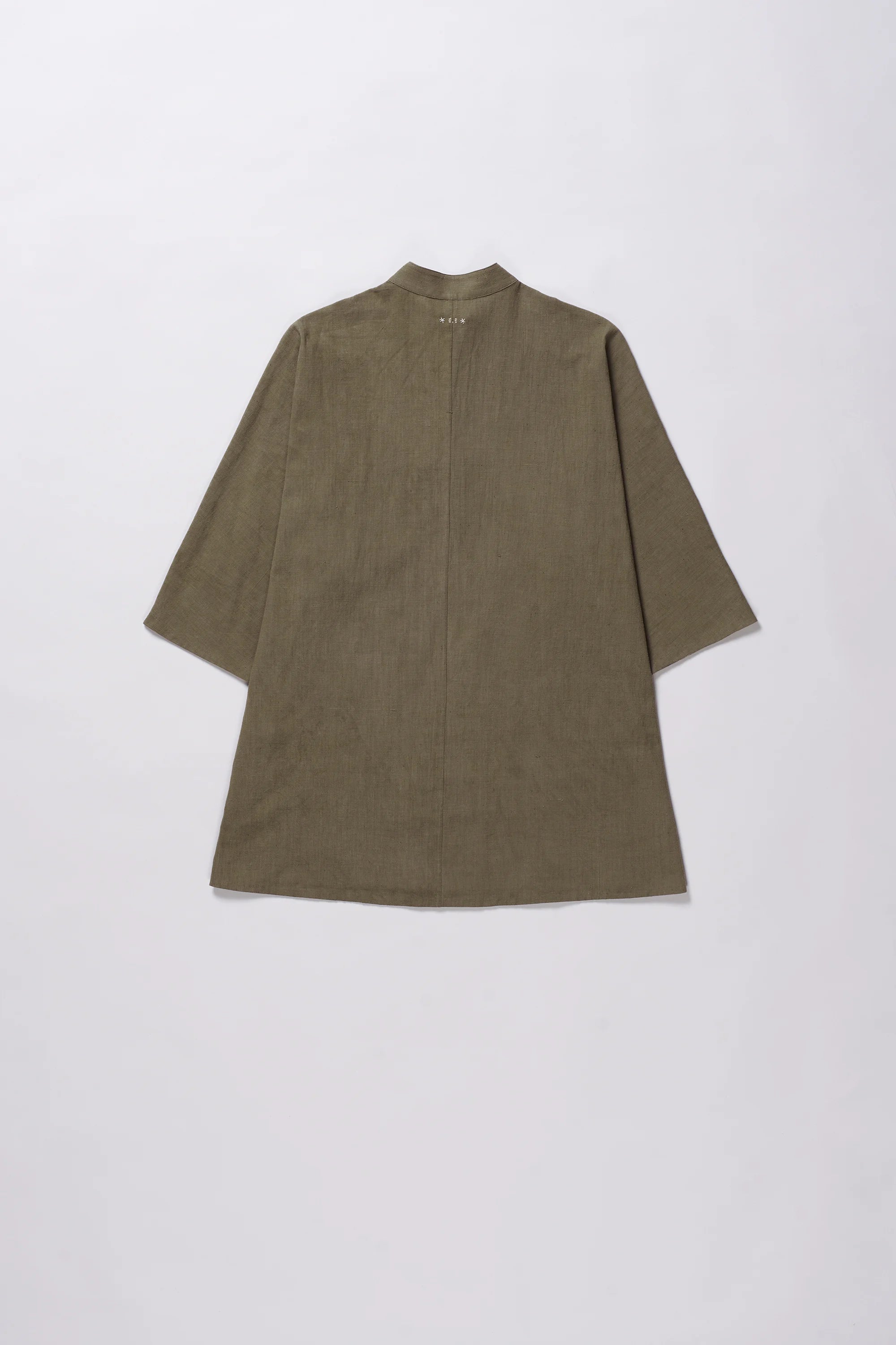 Kimono Sleeve Shirt in Khakhi Green