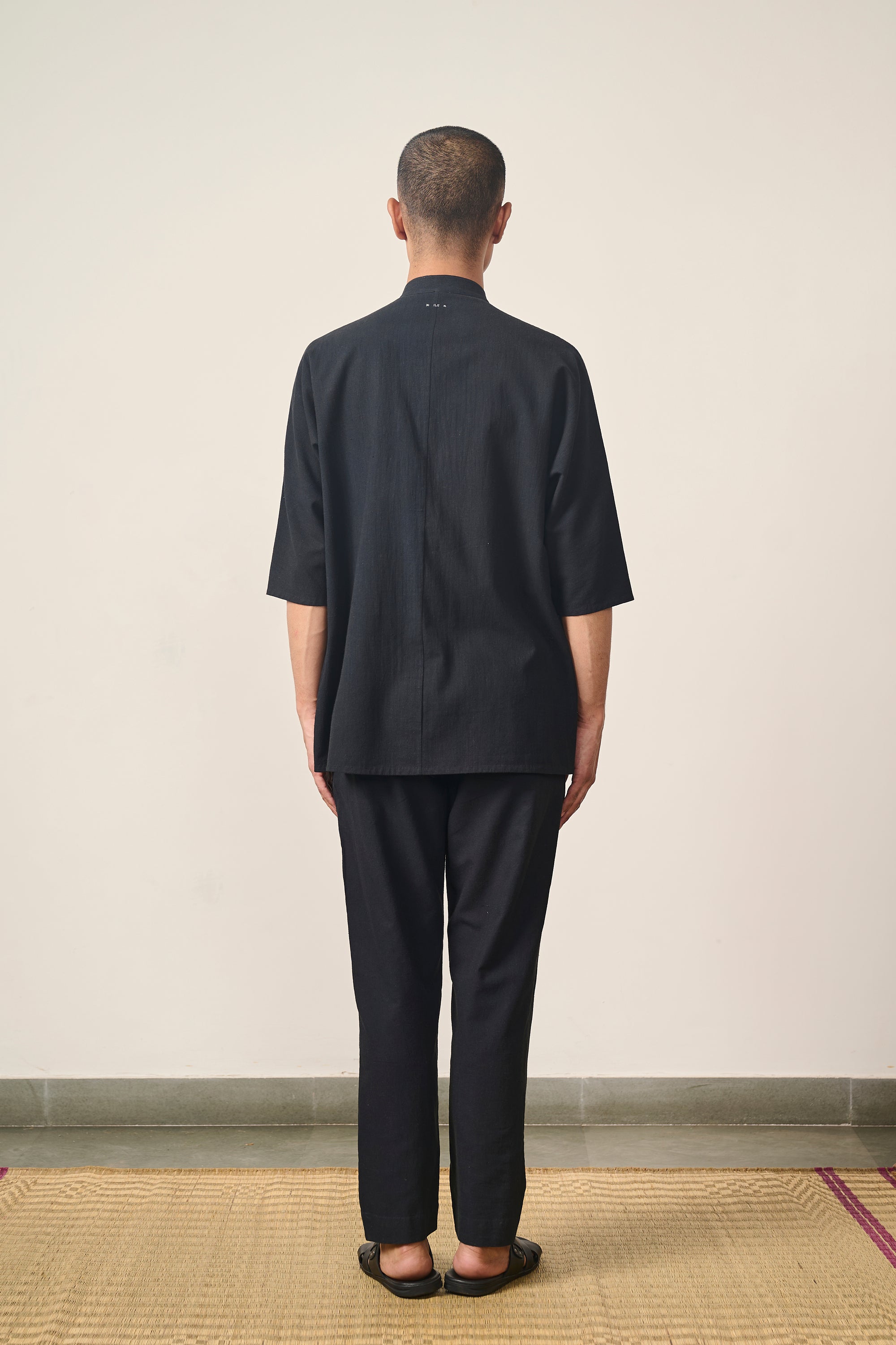 COTTON KIMONO HALF SLEEVE SHIRT