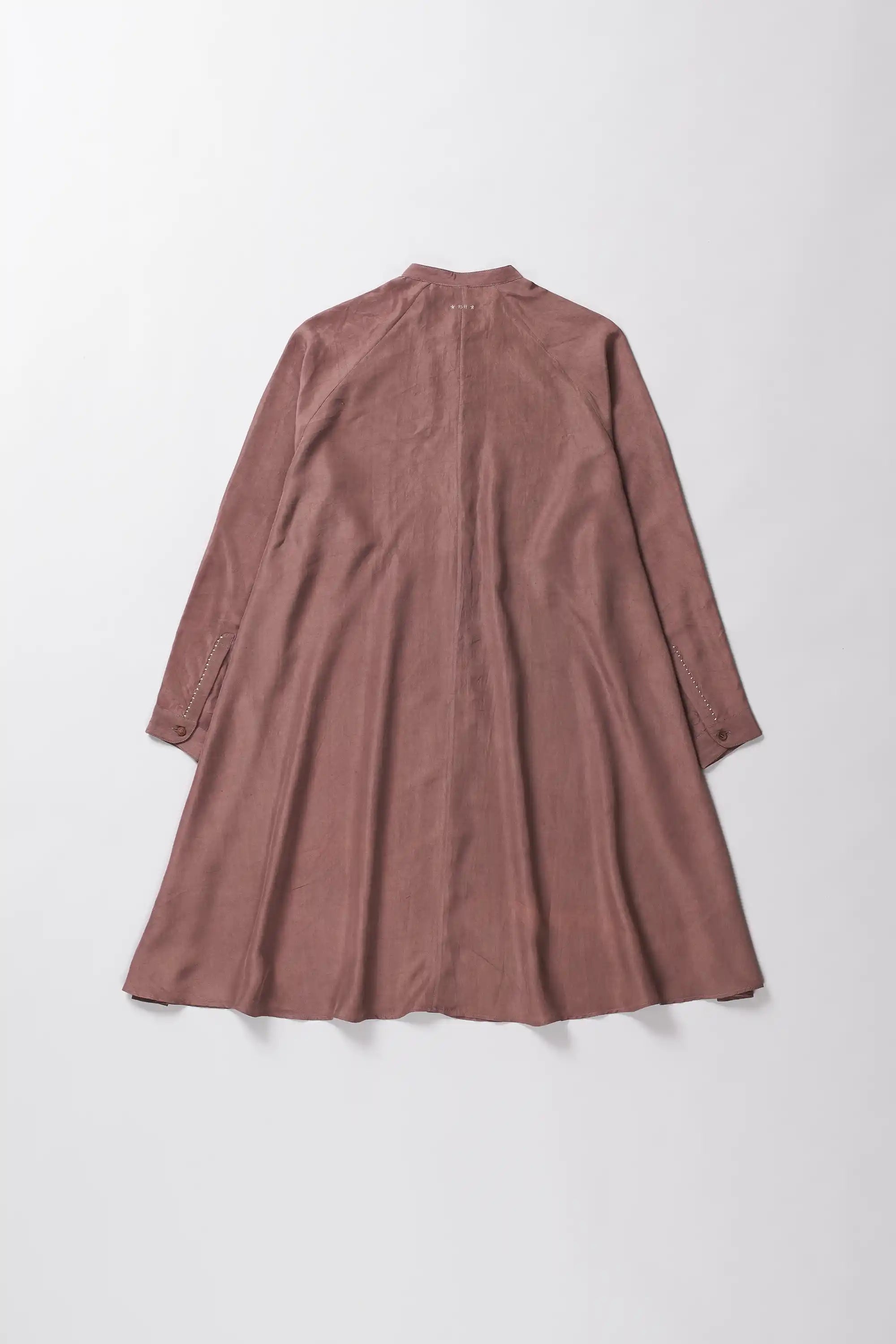 Old rose flared women dress