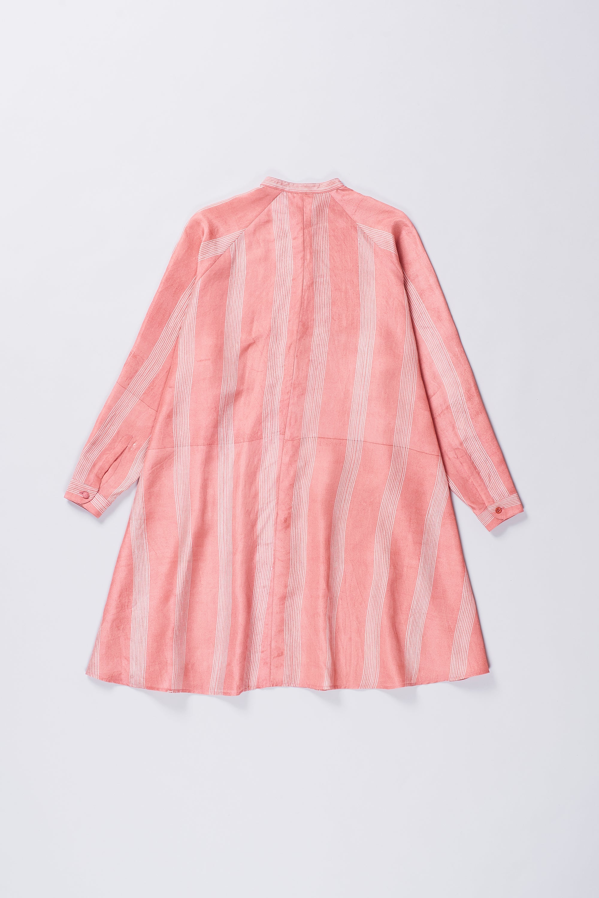 FLARED DRESS WITH RAGLAN SLEEVES