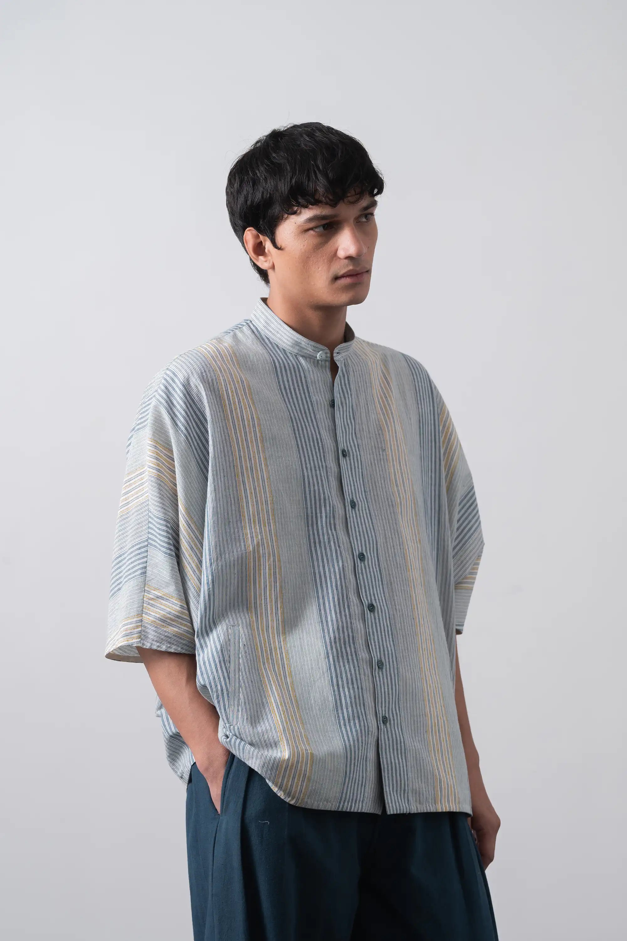 Yard Dyed Stripes Unisex Shirt