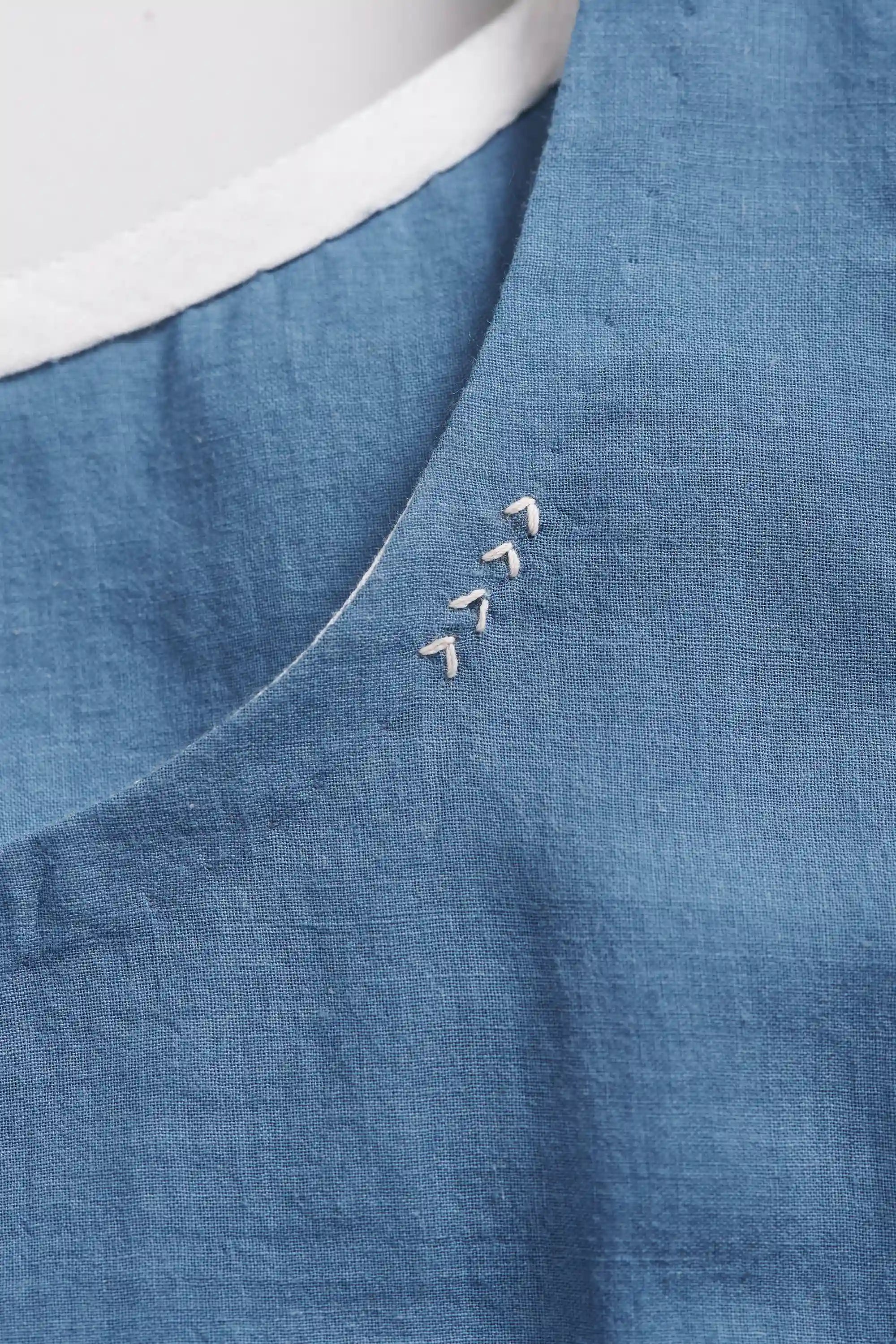 Flared Princess Cut Dress in Powder Blue