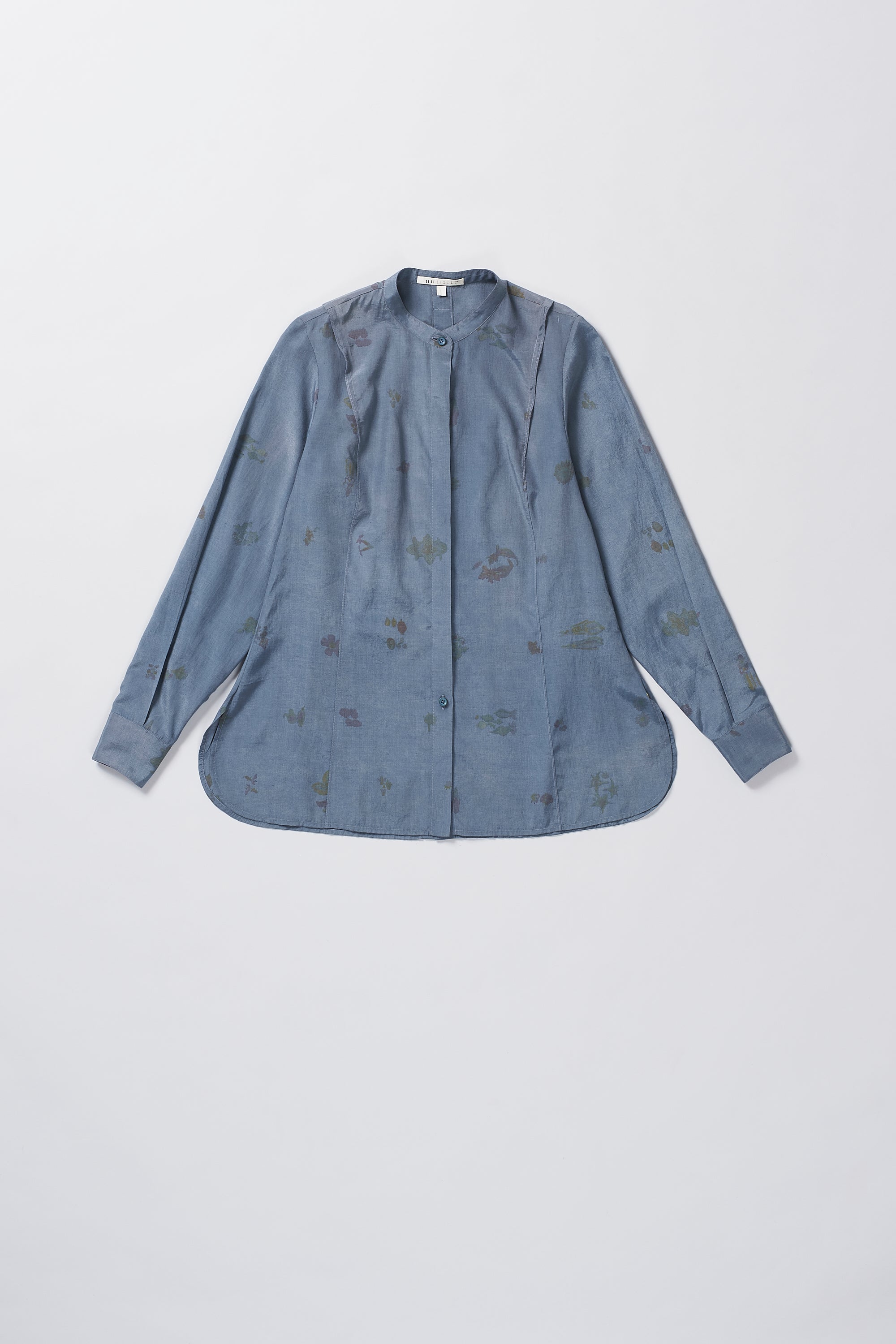 MIDNIGHT INDIGO LIGHT SCREEN PRINT SHIRT