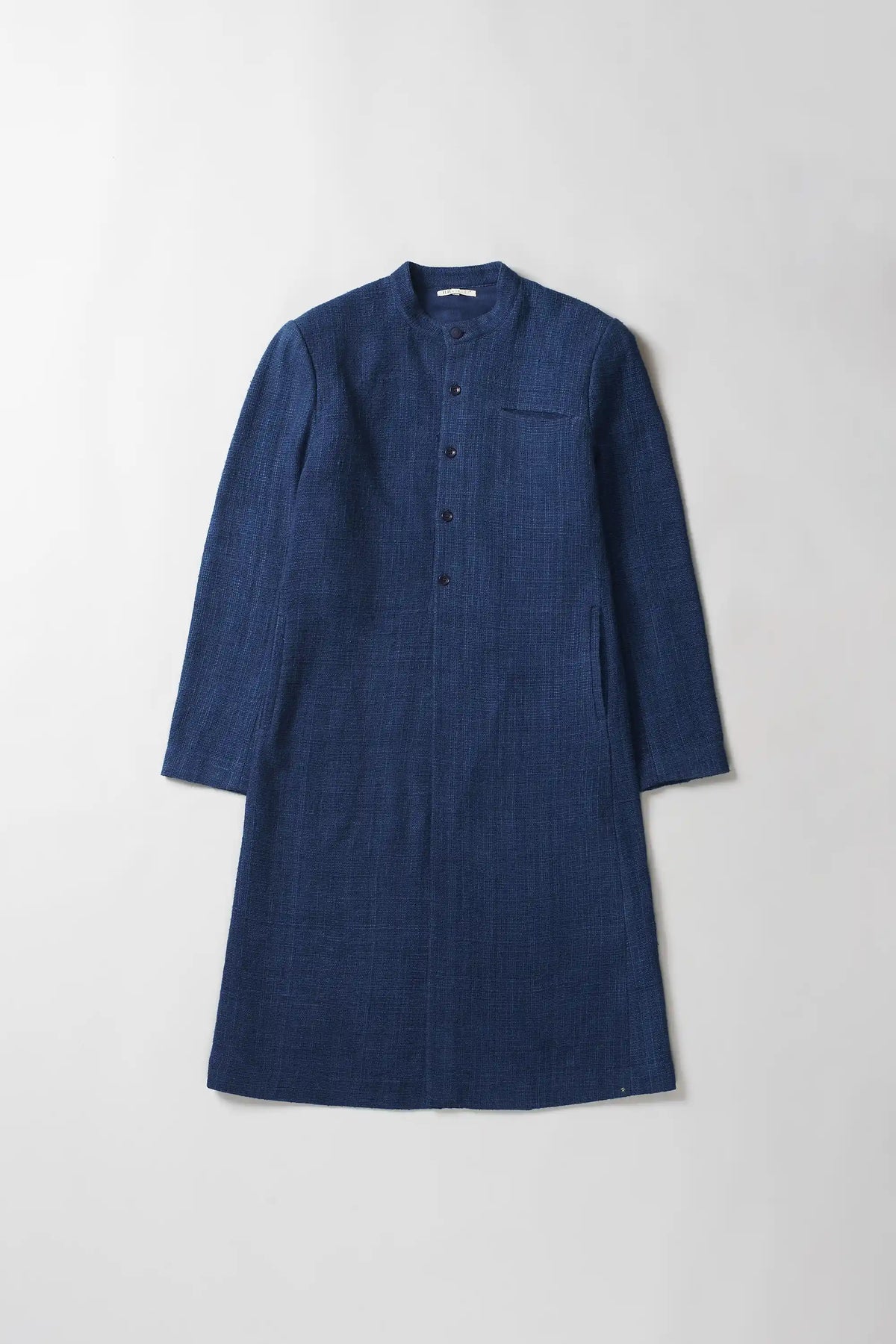 Medium Indigo Longline Kala Cotton Jacket