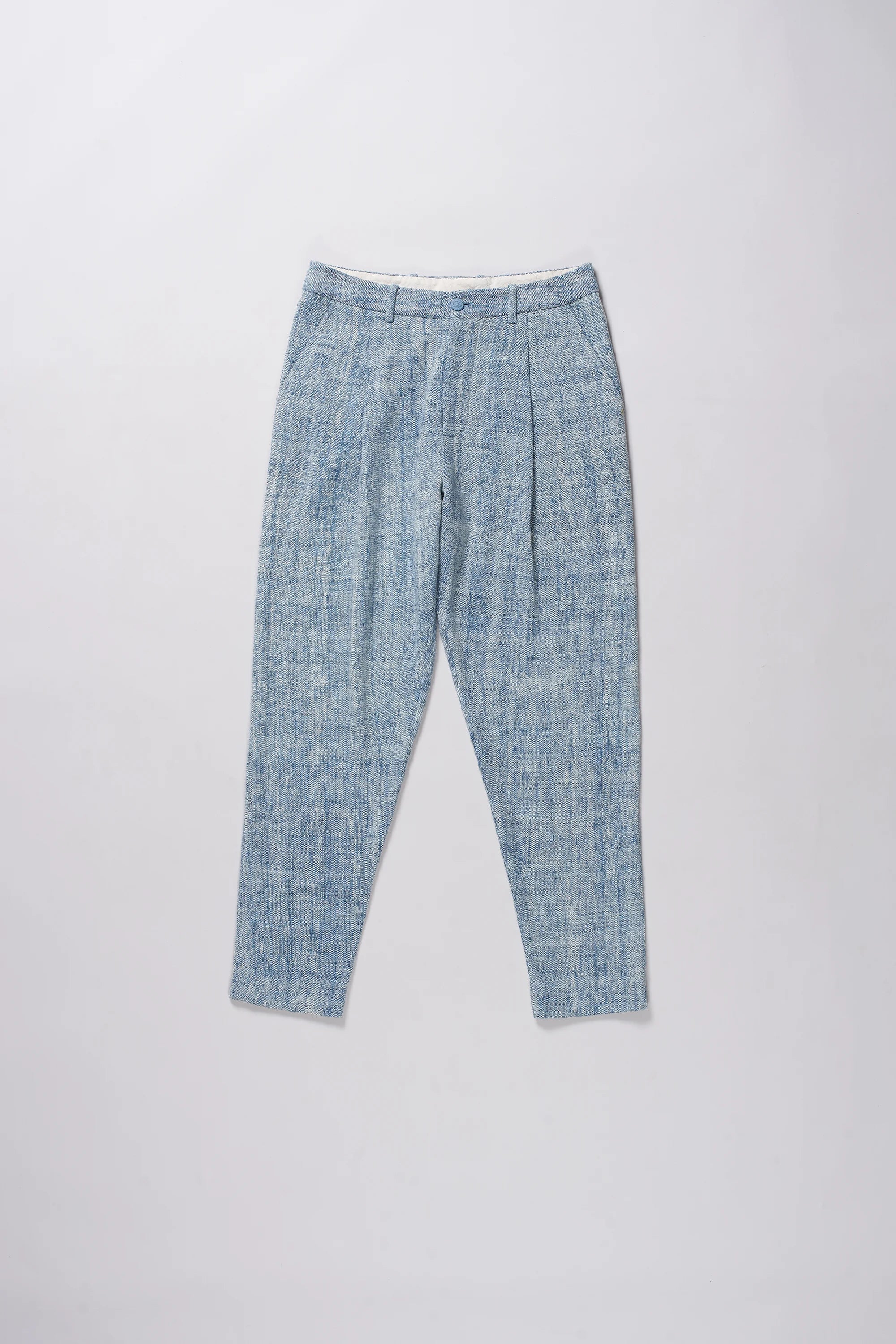 ORGANIC COTTON TROUSERS IN INDIGO