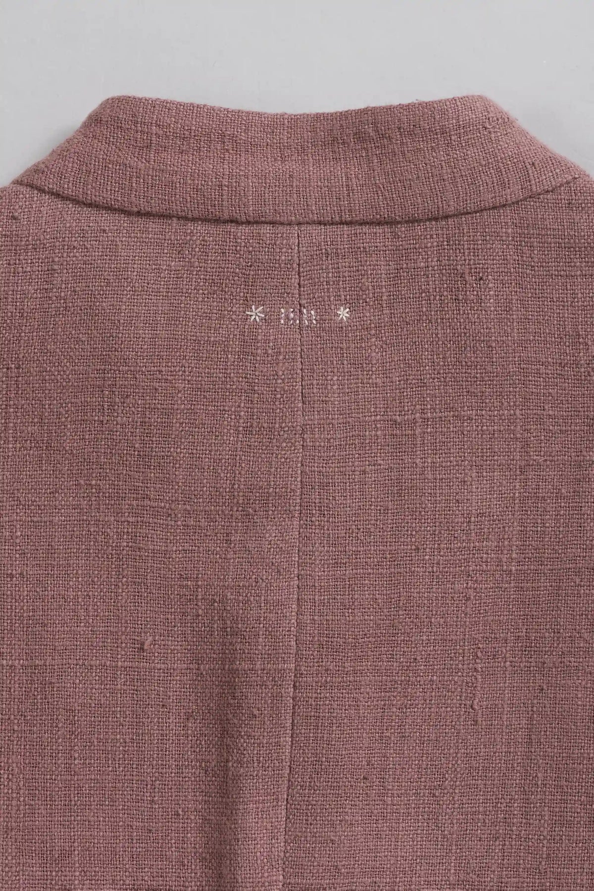Unisex Jacket in Dusky Mauve