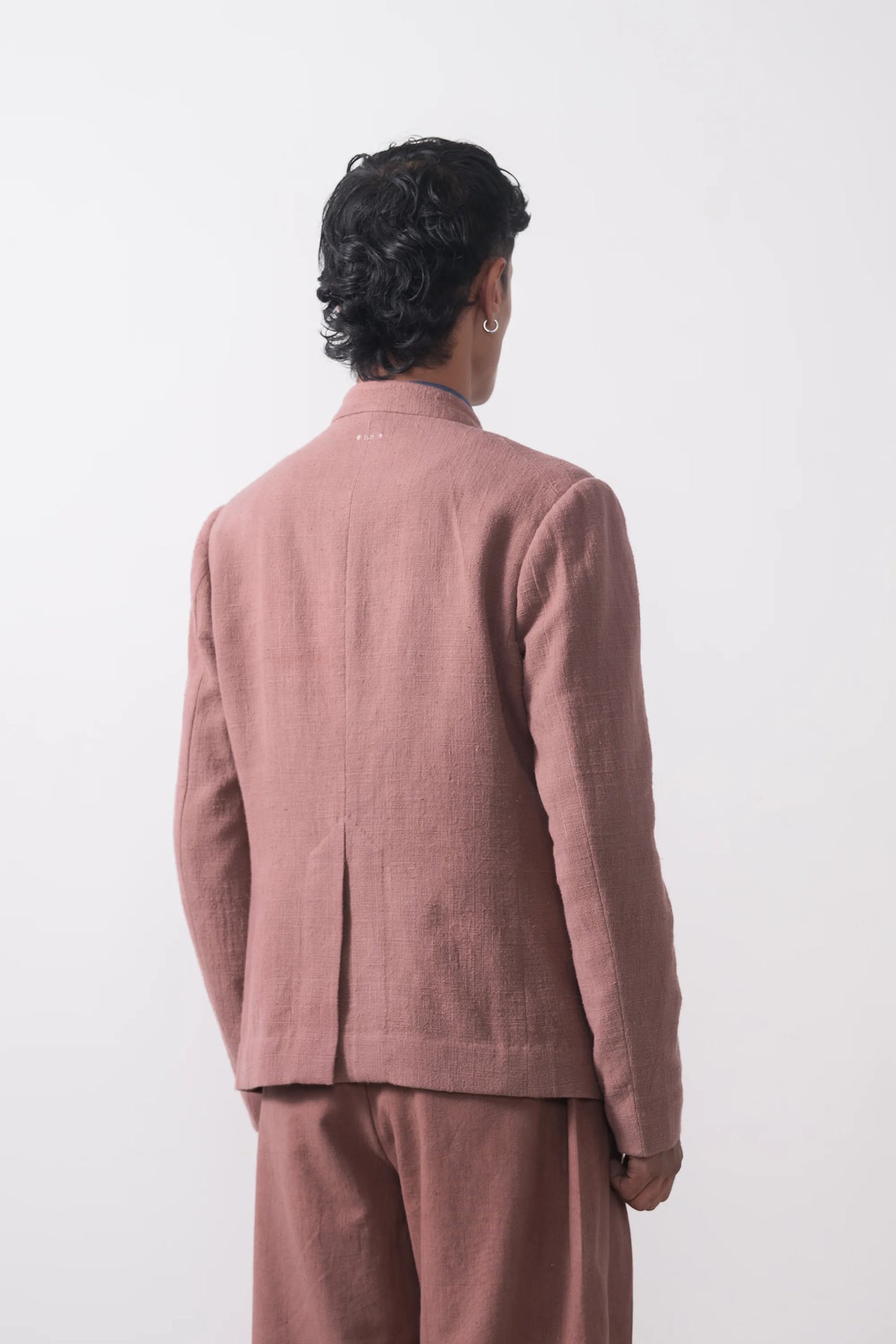Unisex Jacket in Dusky Mauve