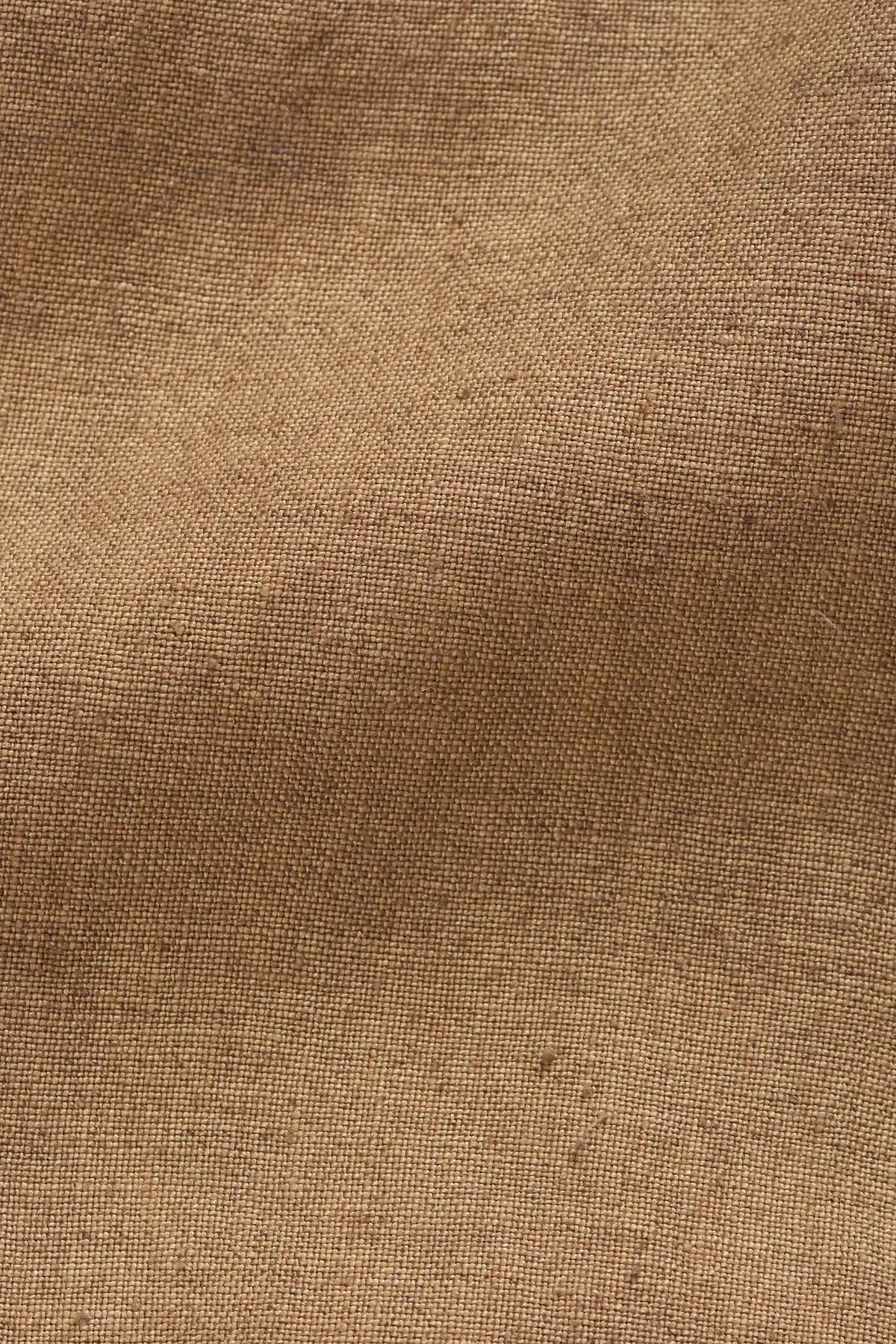 Slim Fit Linen Jacket in Filter Coffee