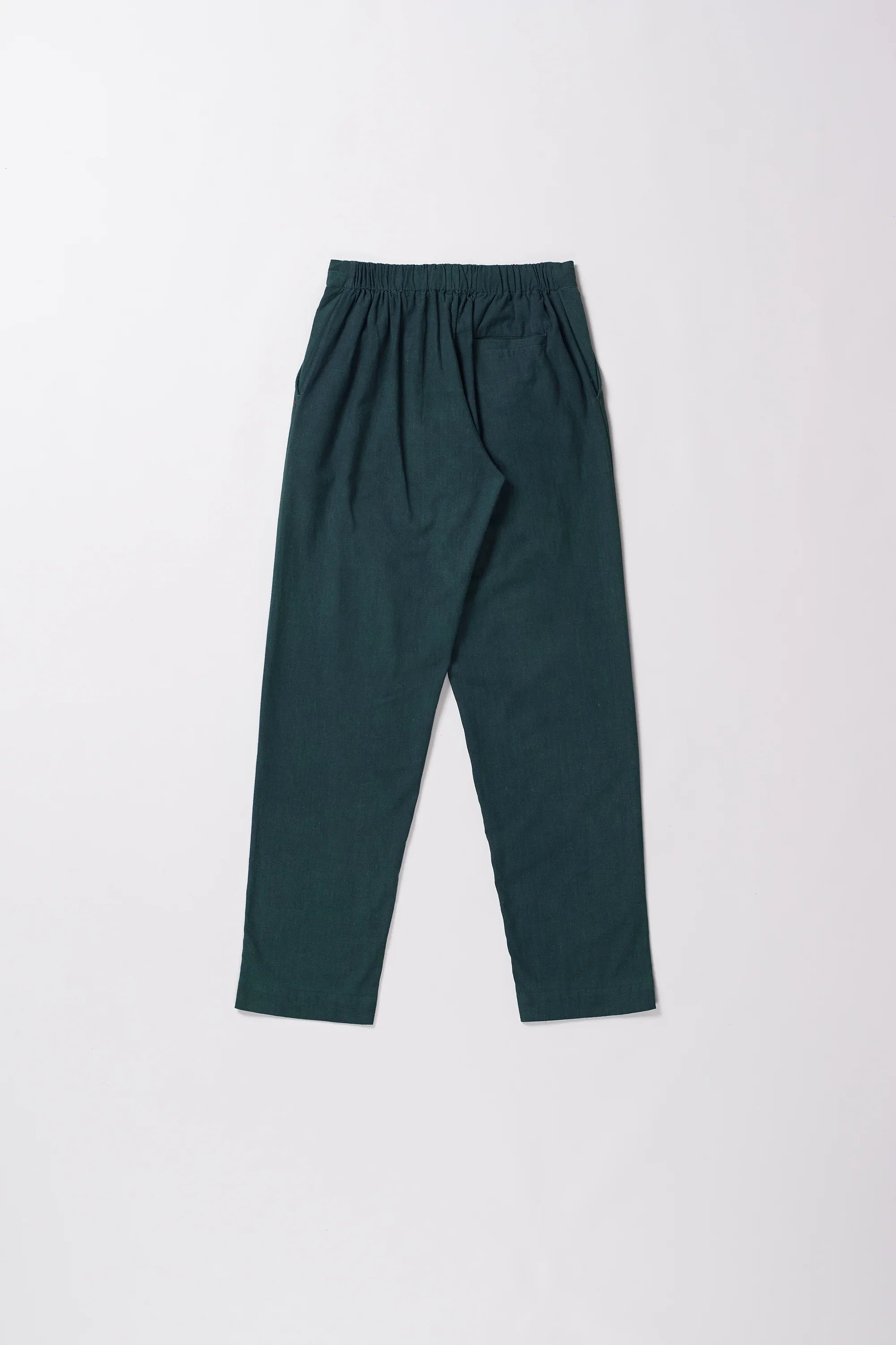 COTTON STRAIGHT FIT TROUSERS