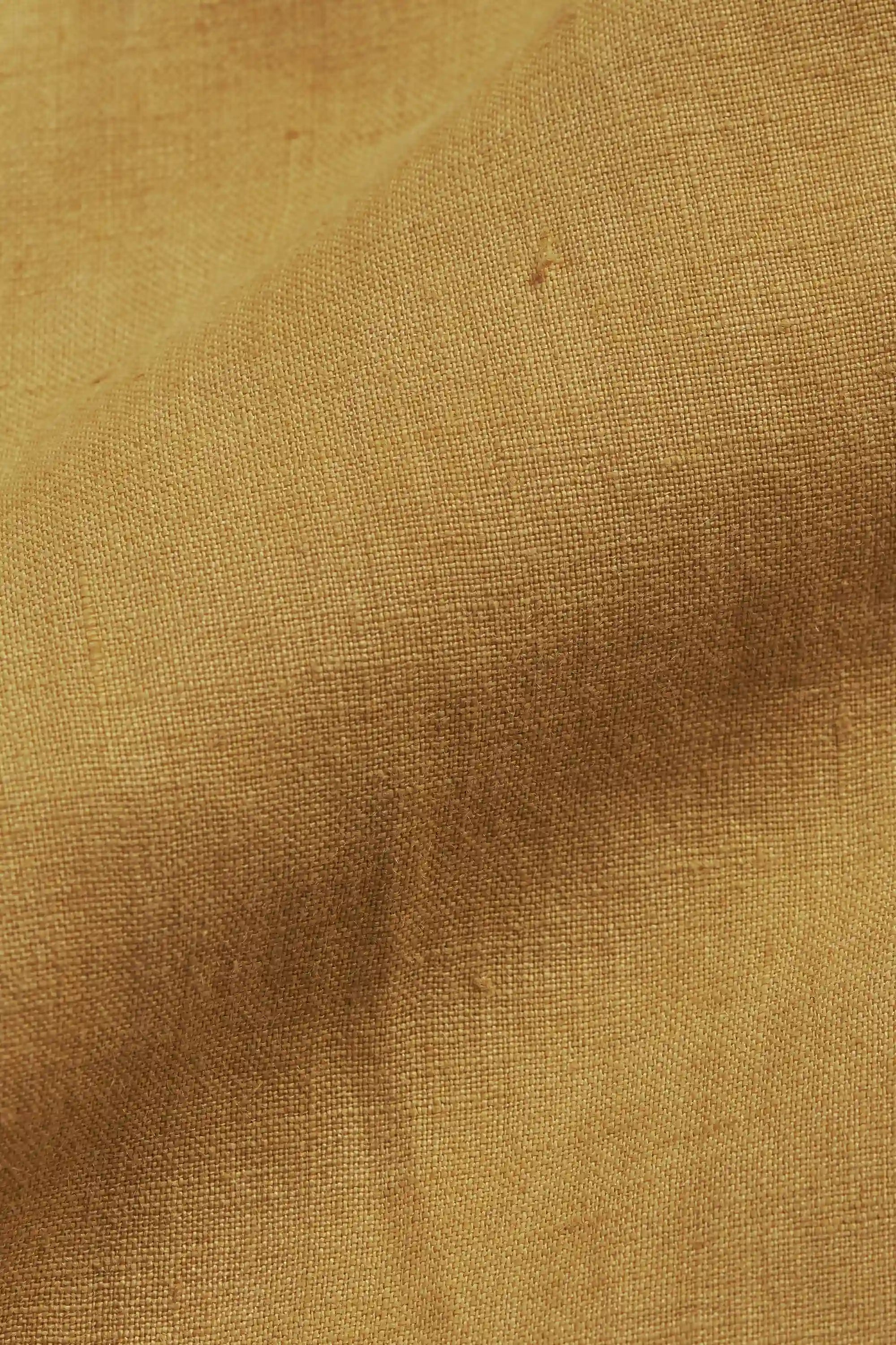 Adjustable Shorts in Ochre Yellow