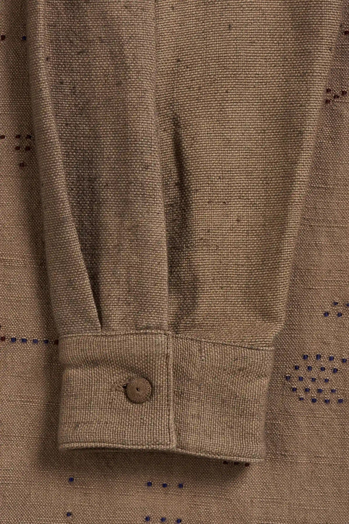 Statement Tangaliya Shirt in Filter Coffee