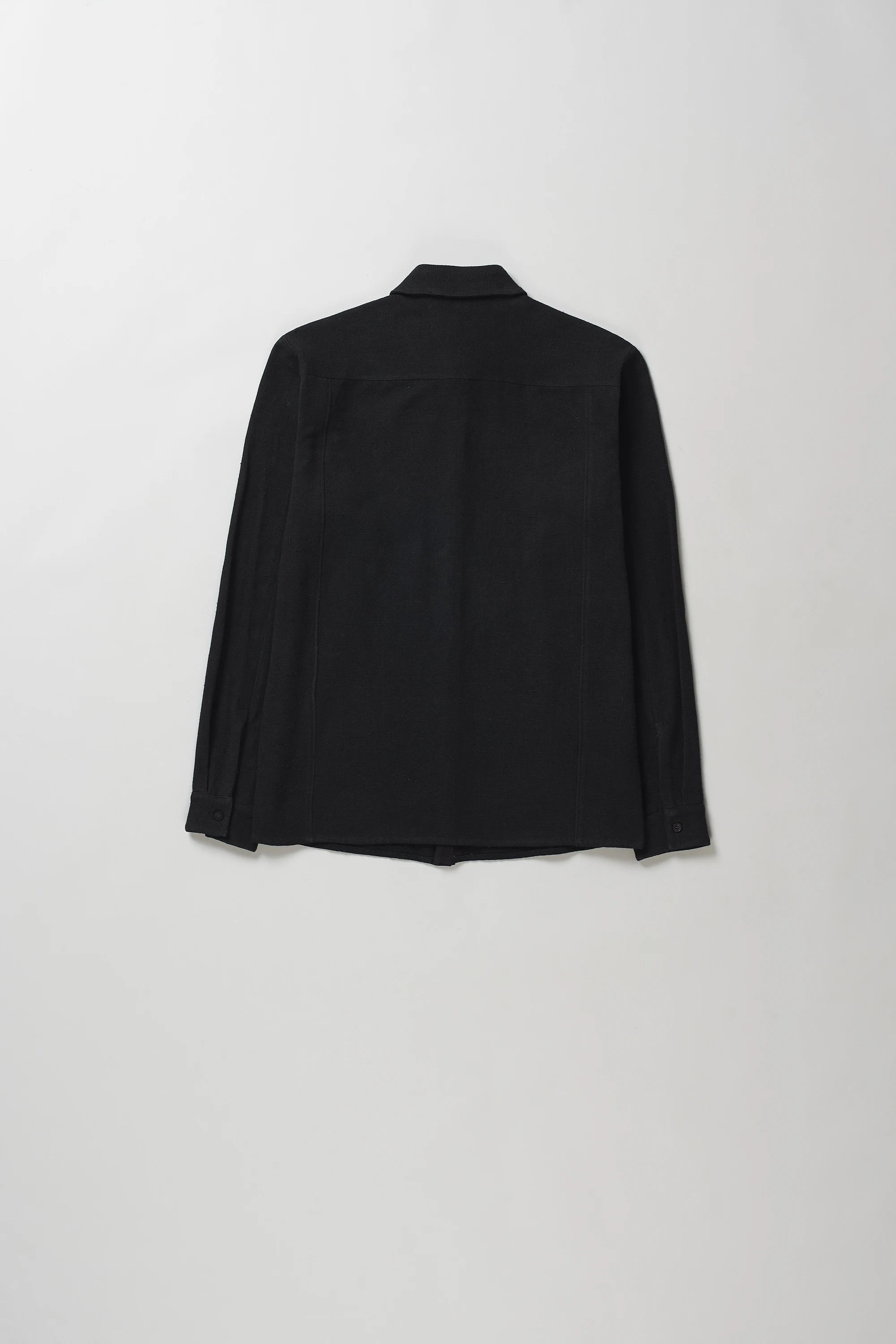 Organic Cotton Tangaliya Shirt in Black