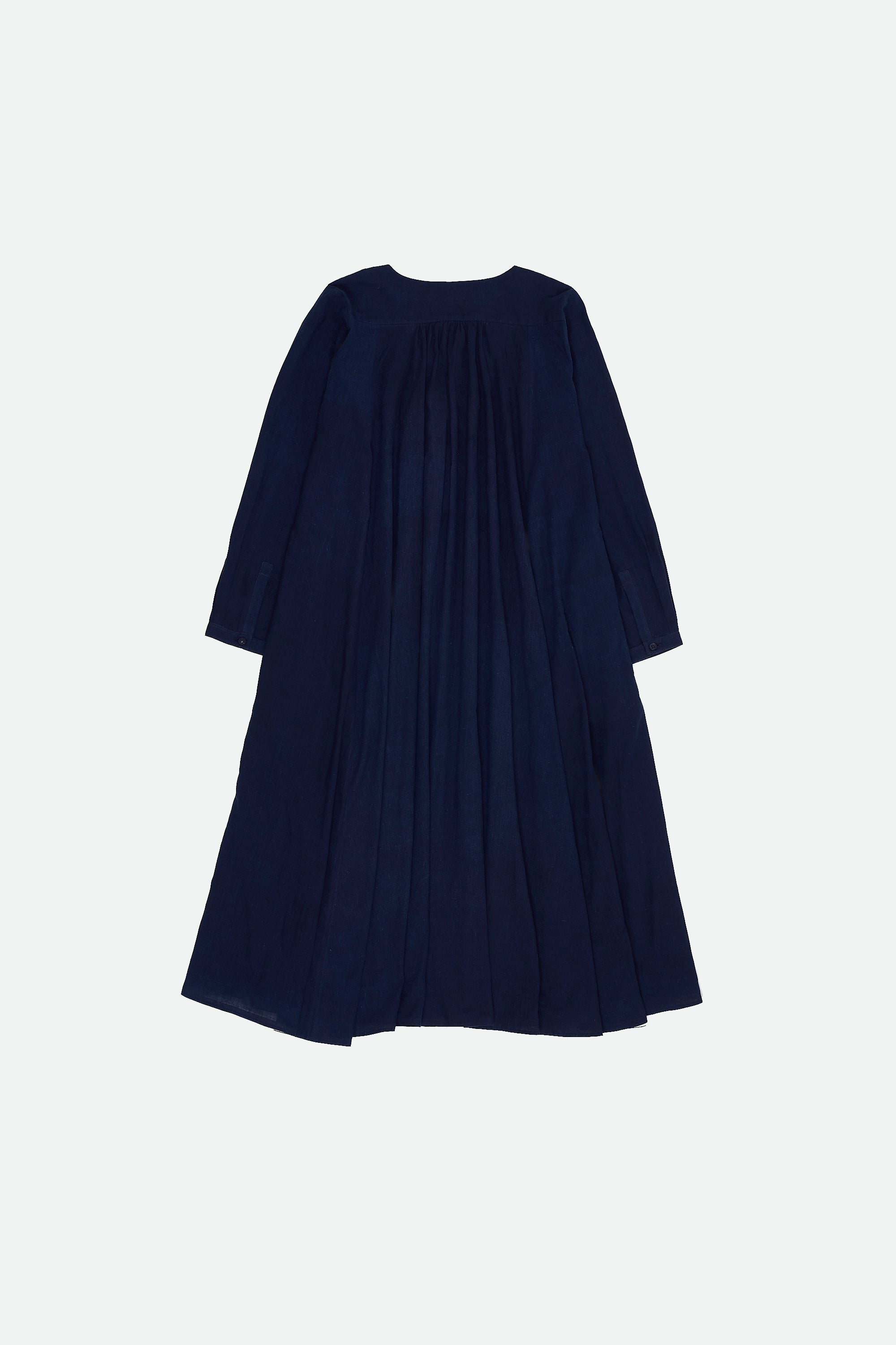 INDIGO DYED STATEMENT SUMMER DRESS