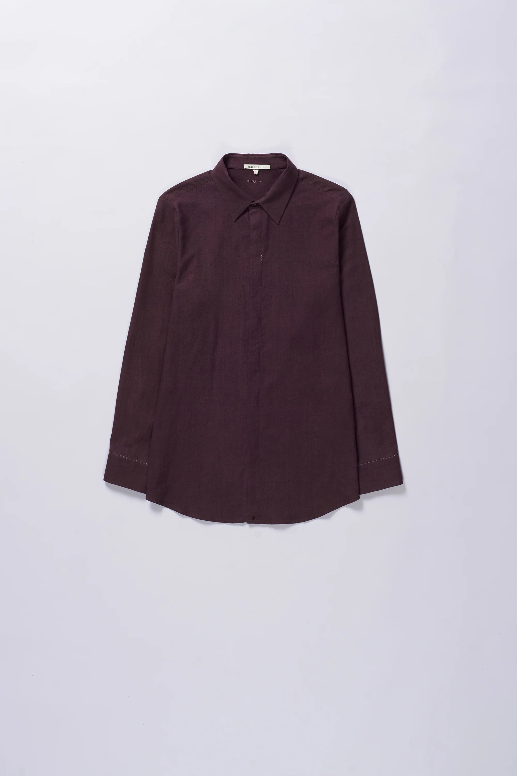 Classic Mens Shirt in Purple Red