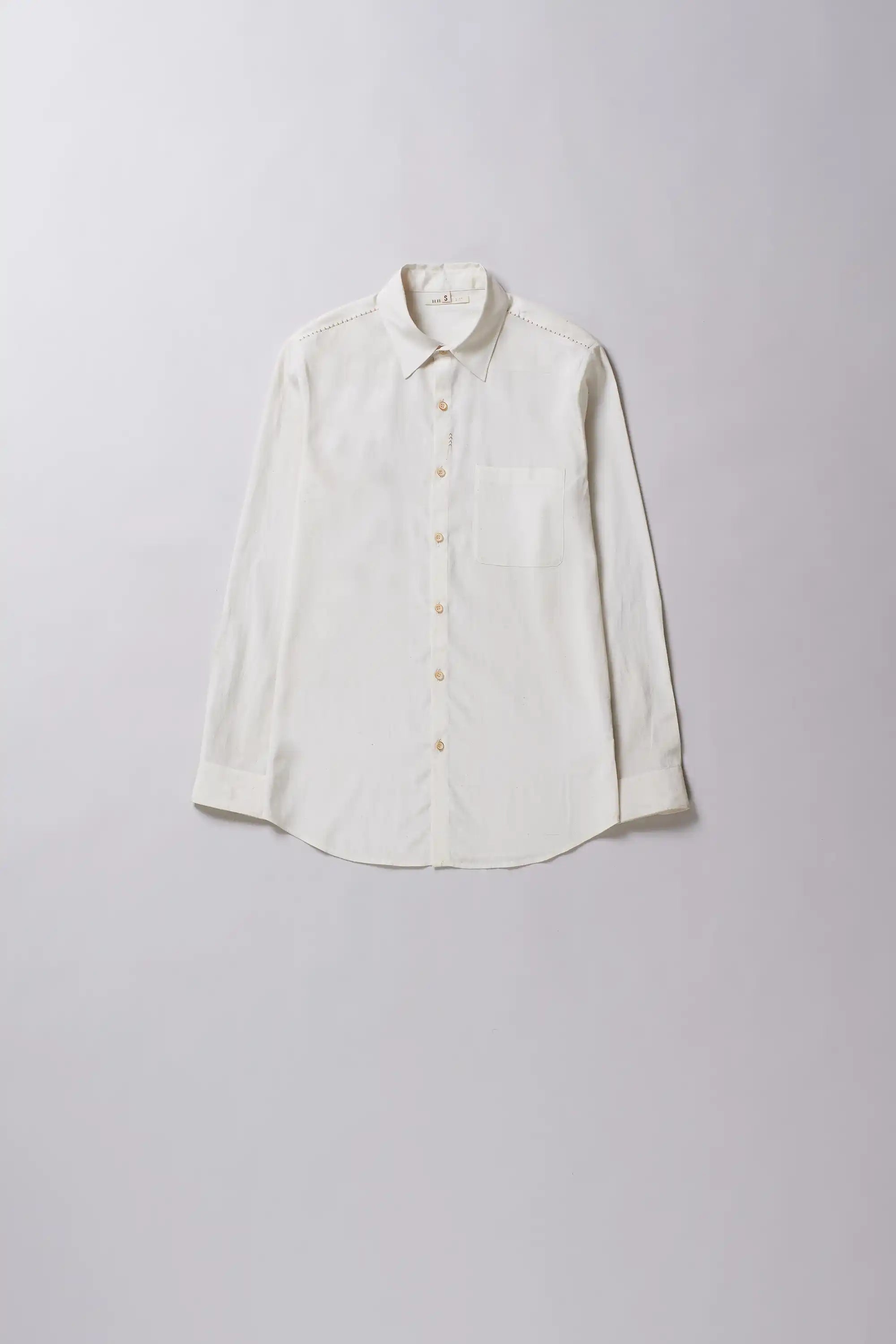 Cotton ecru shirt