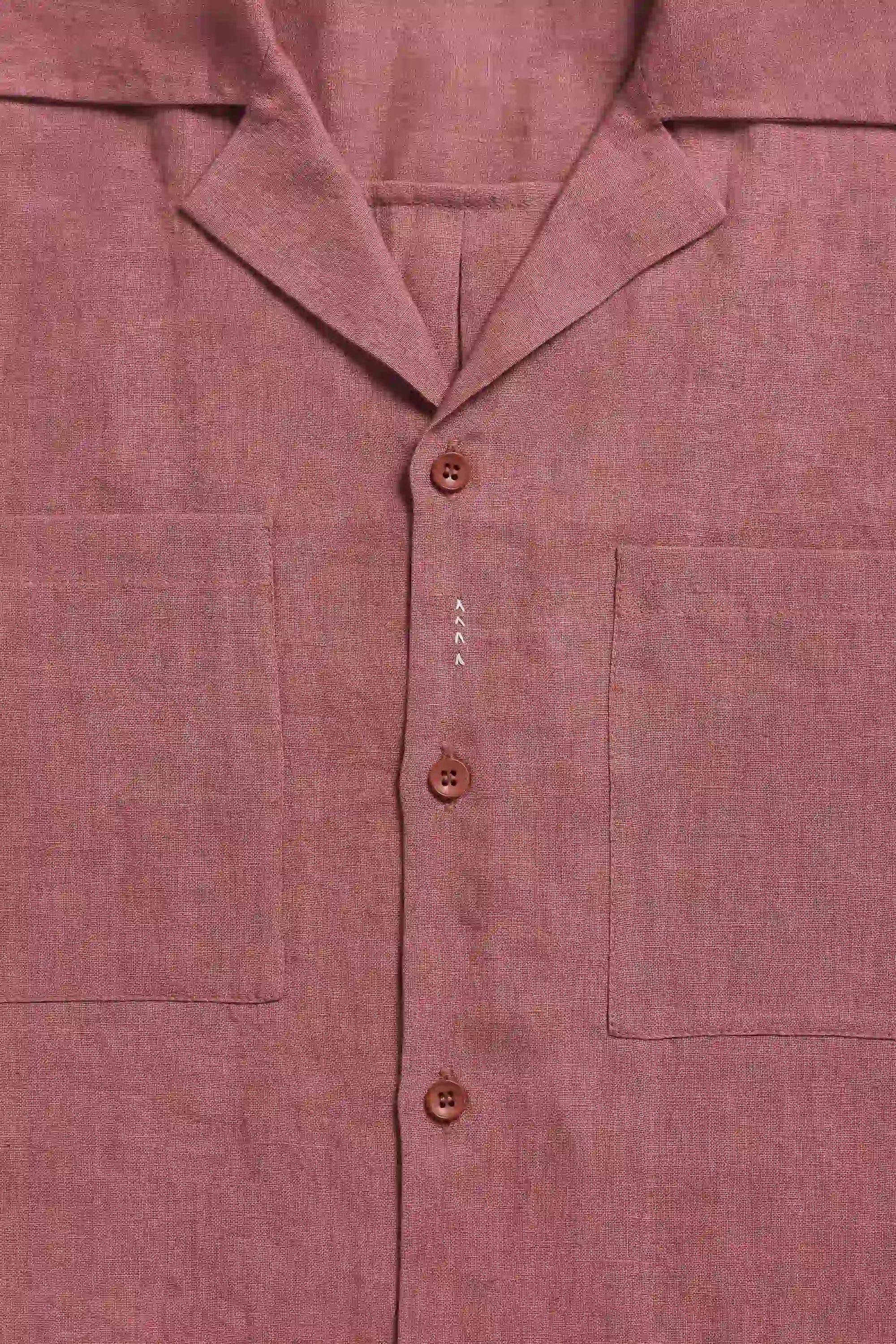 Rouge Pink Relaxed Shirt