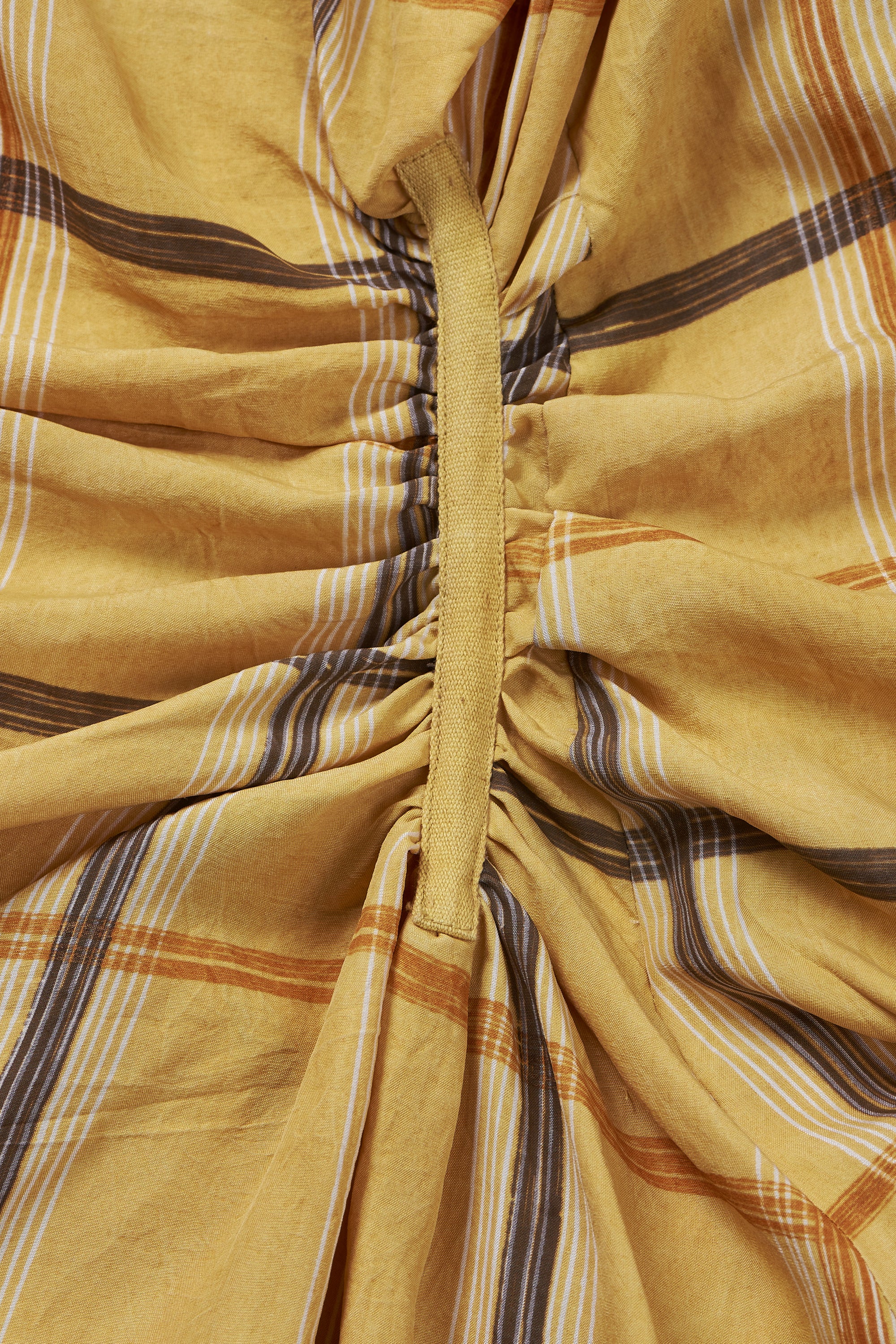 SLEEVELESS RUCHED DRESS