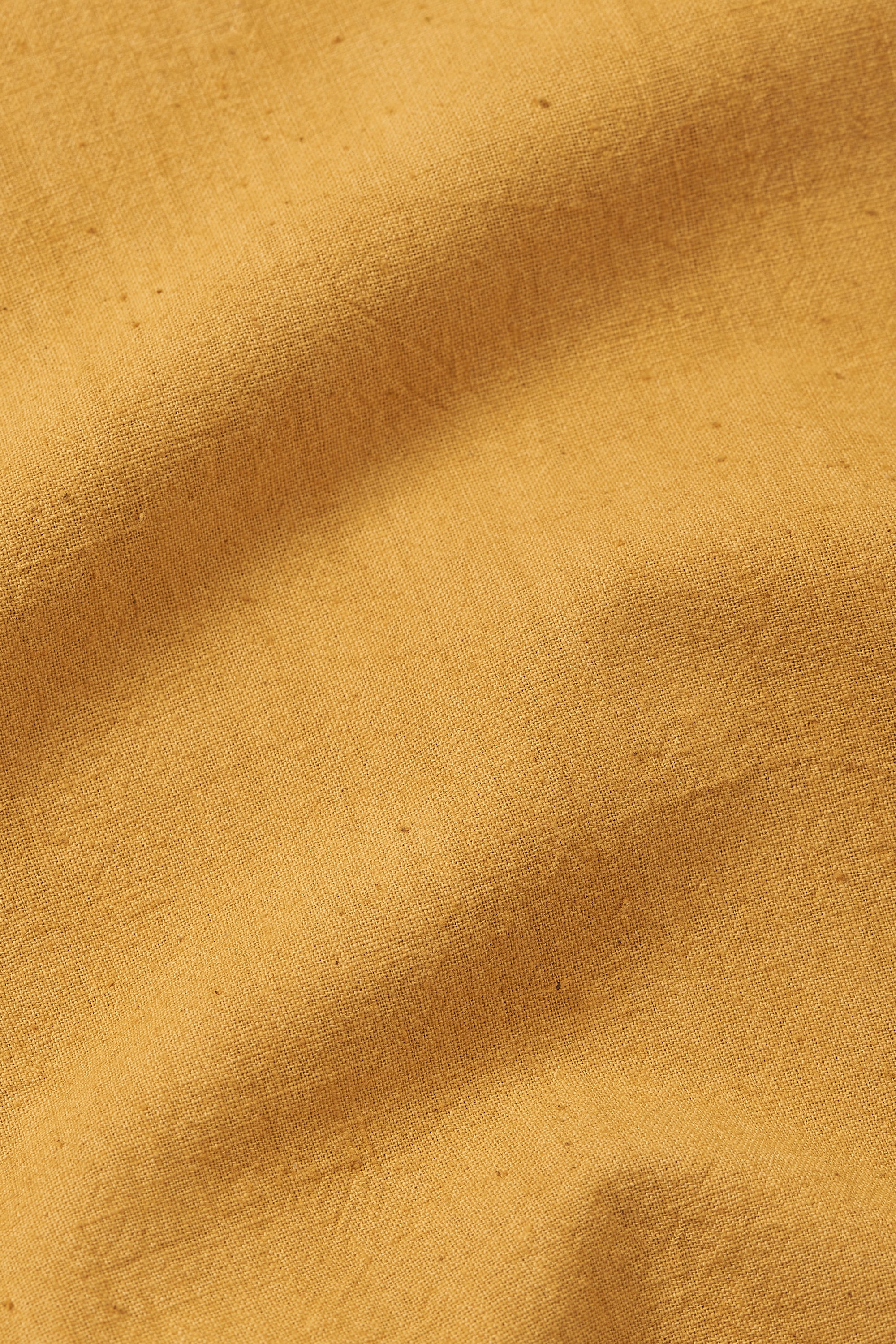 OVERLAP PLEAT TROUSERS IN MUSTARD YELLOW
