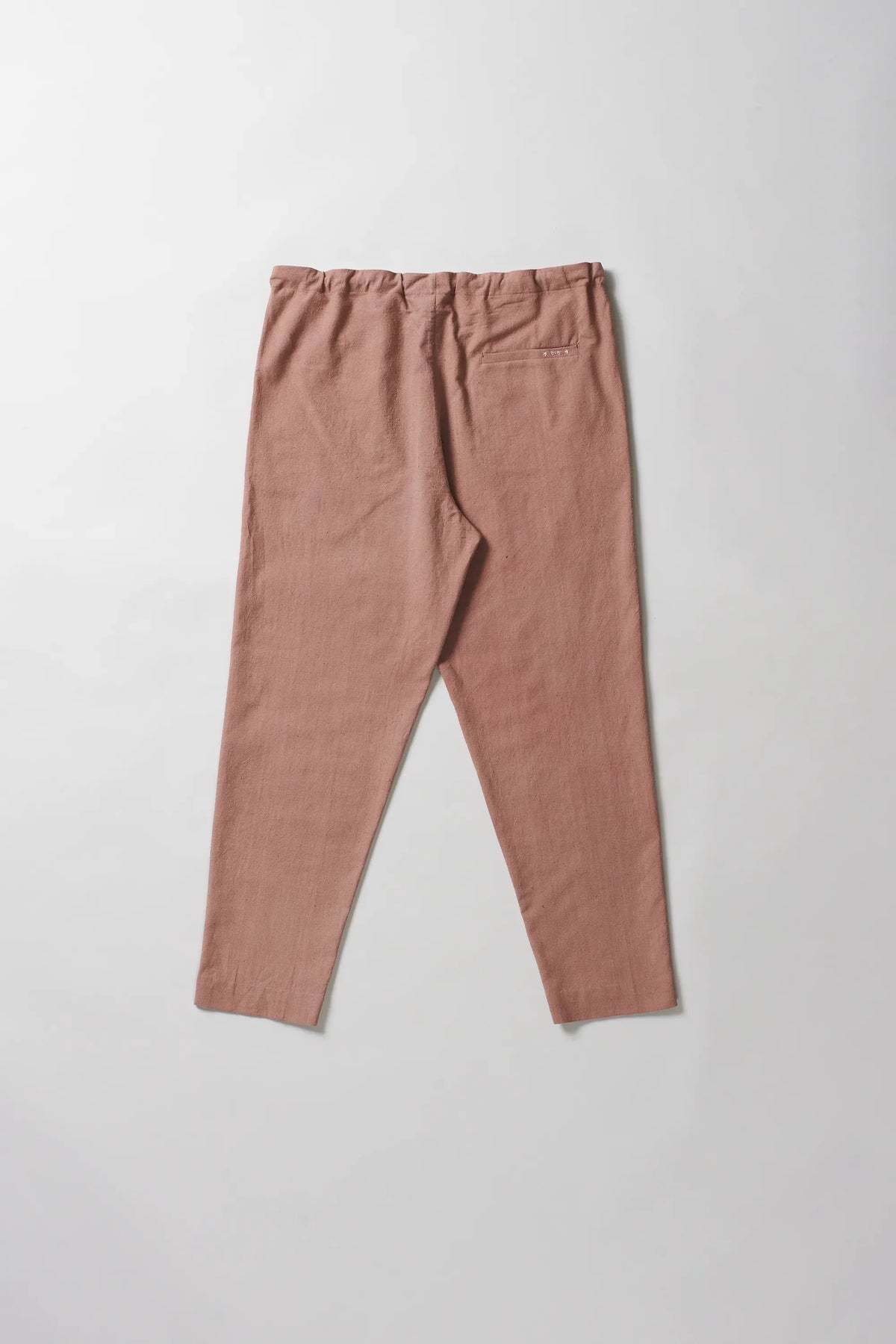 Tapered Drawstring Pants in Old Rose