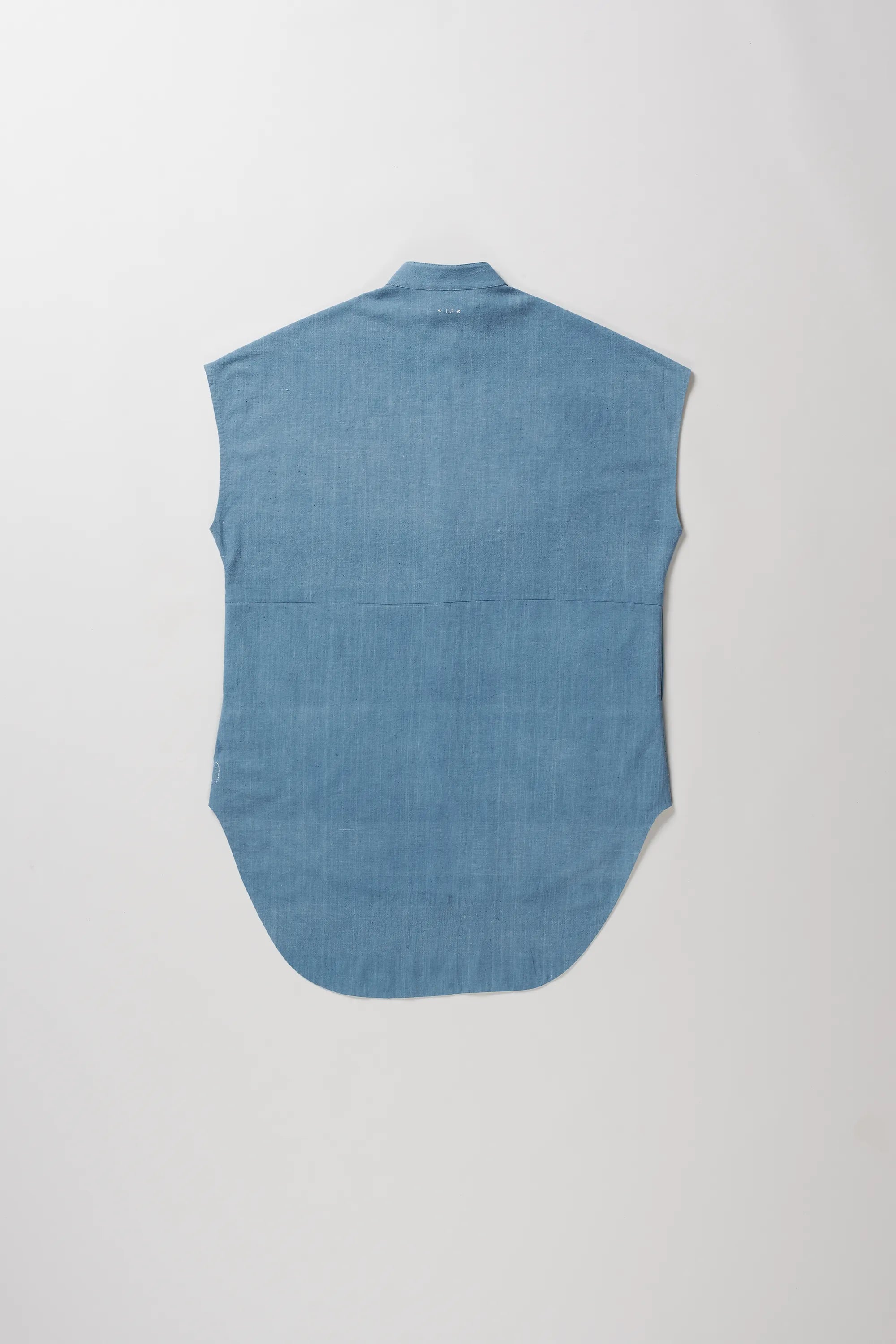 Stryna Relaxed Shirt in Powder Blue