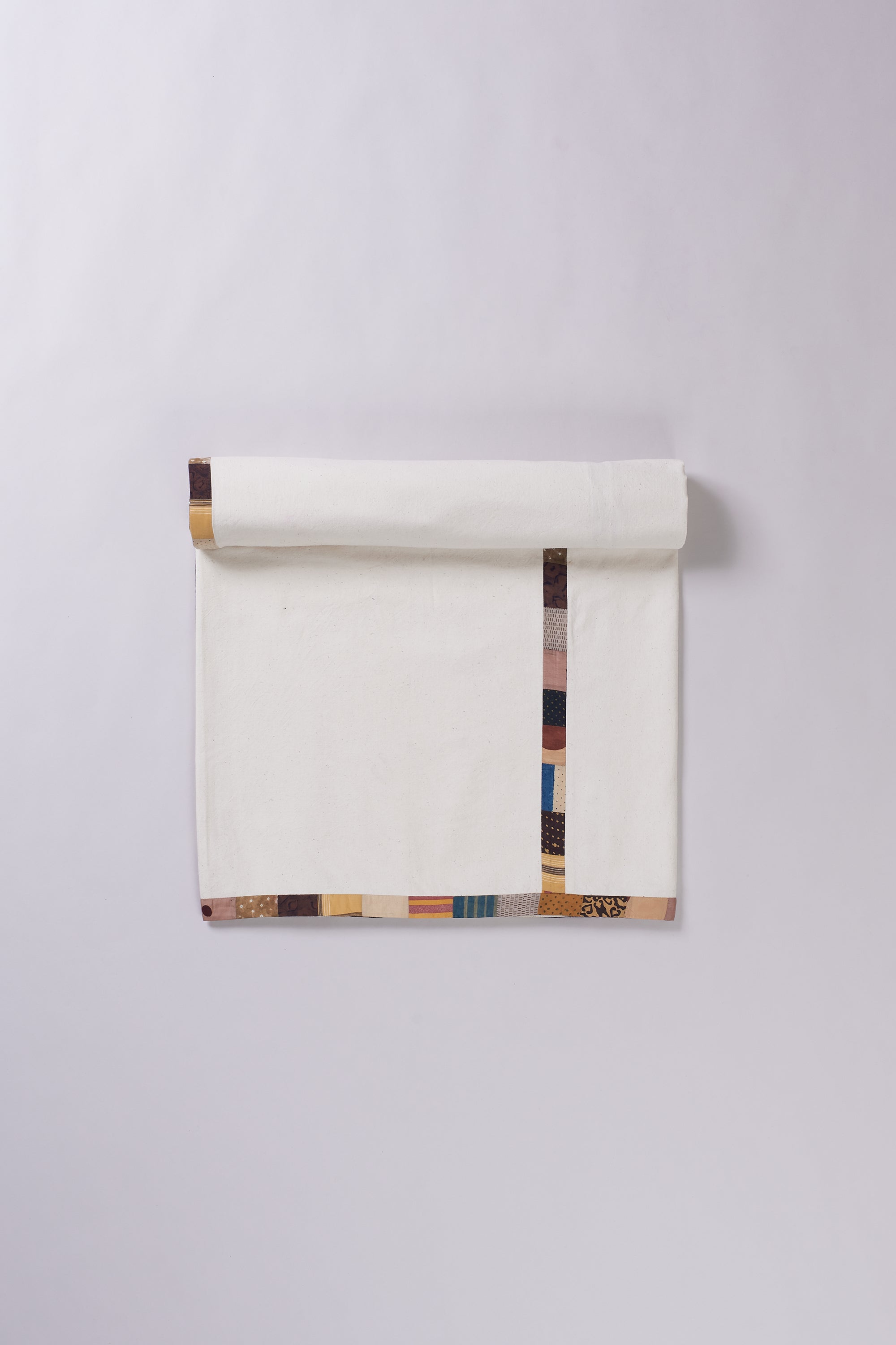 Ecru Table Cloth with Kantha