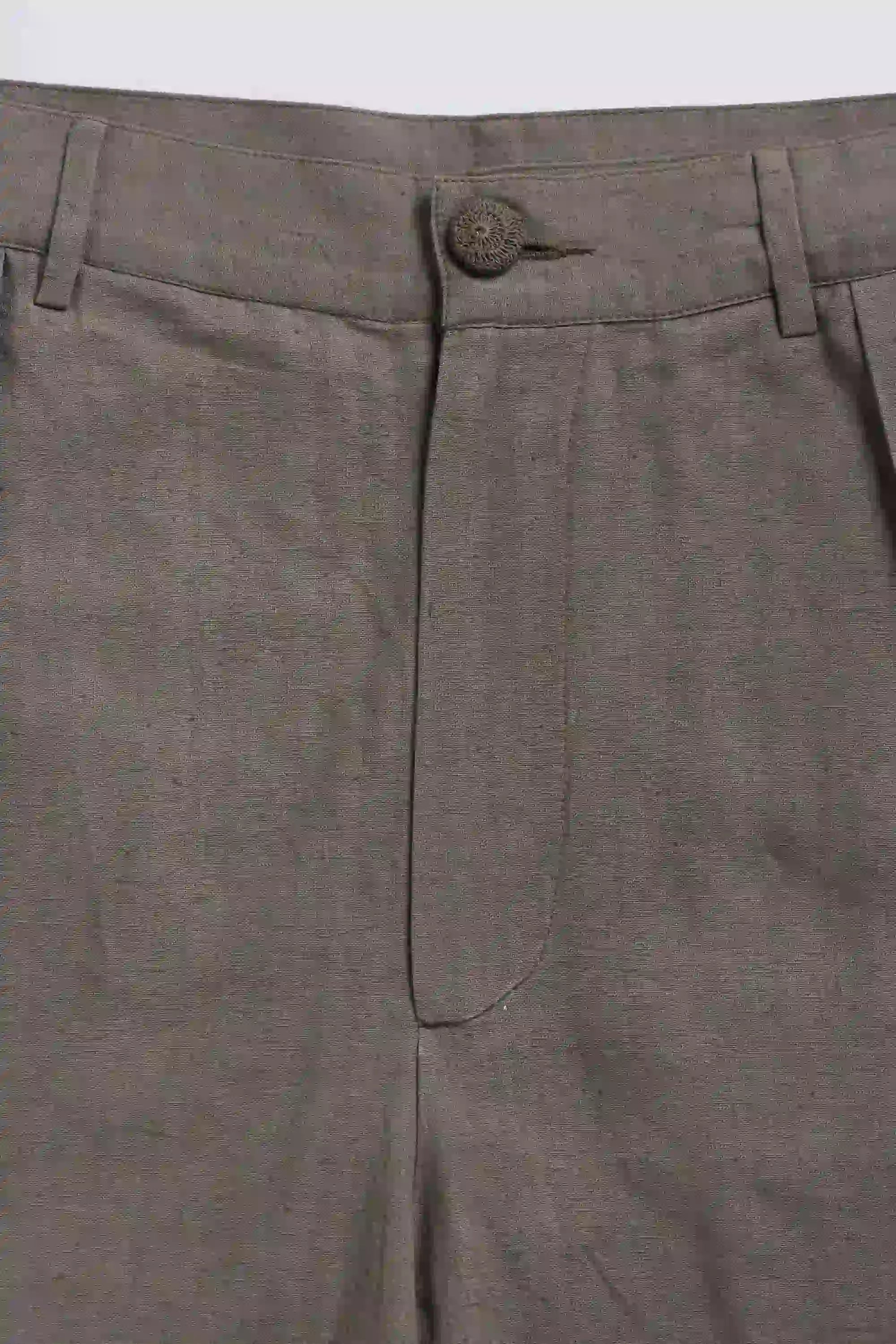 Fabric close-up with button