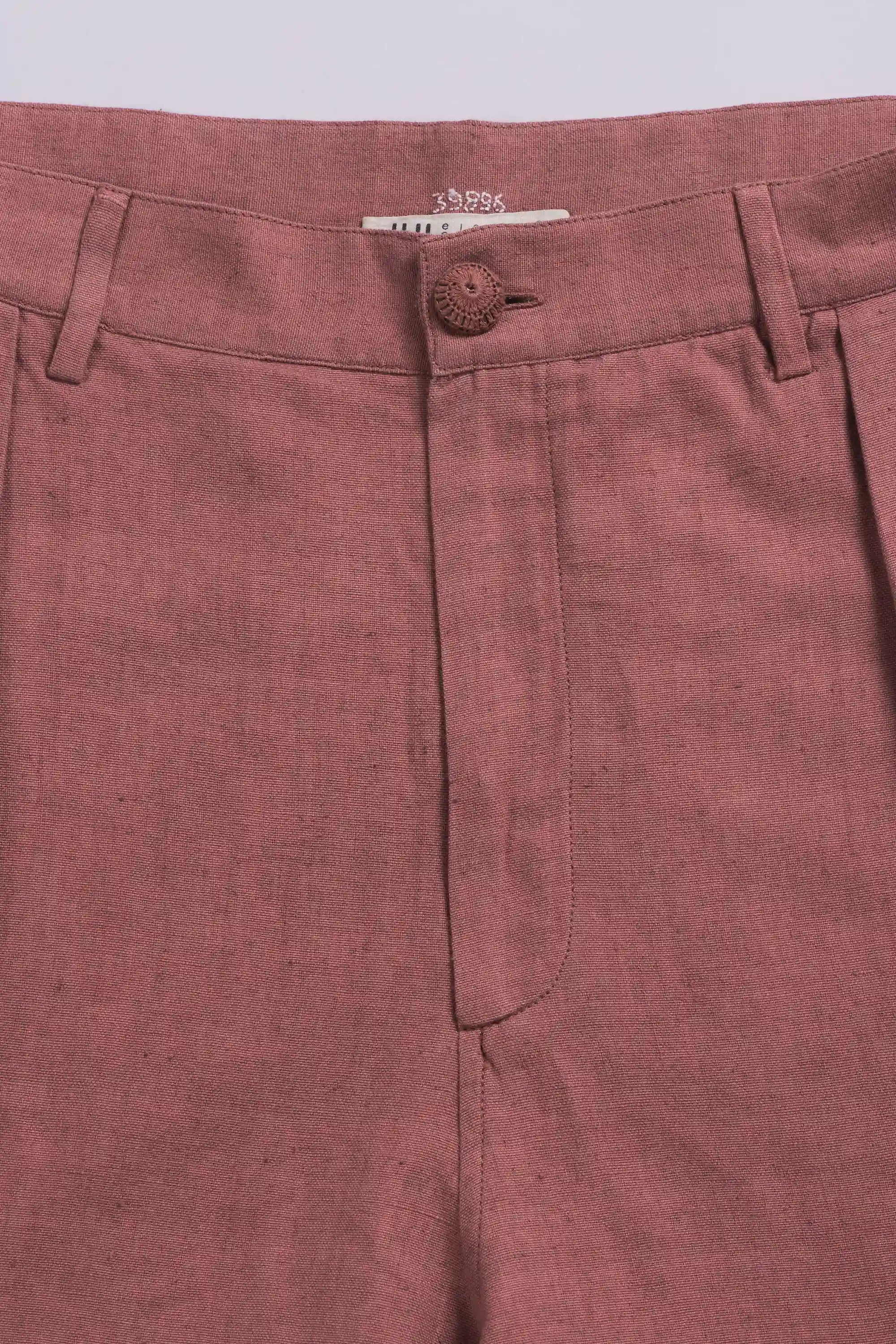 Rouge Pink Wide Trousers