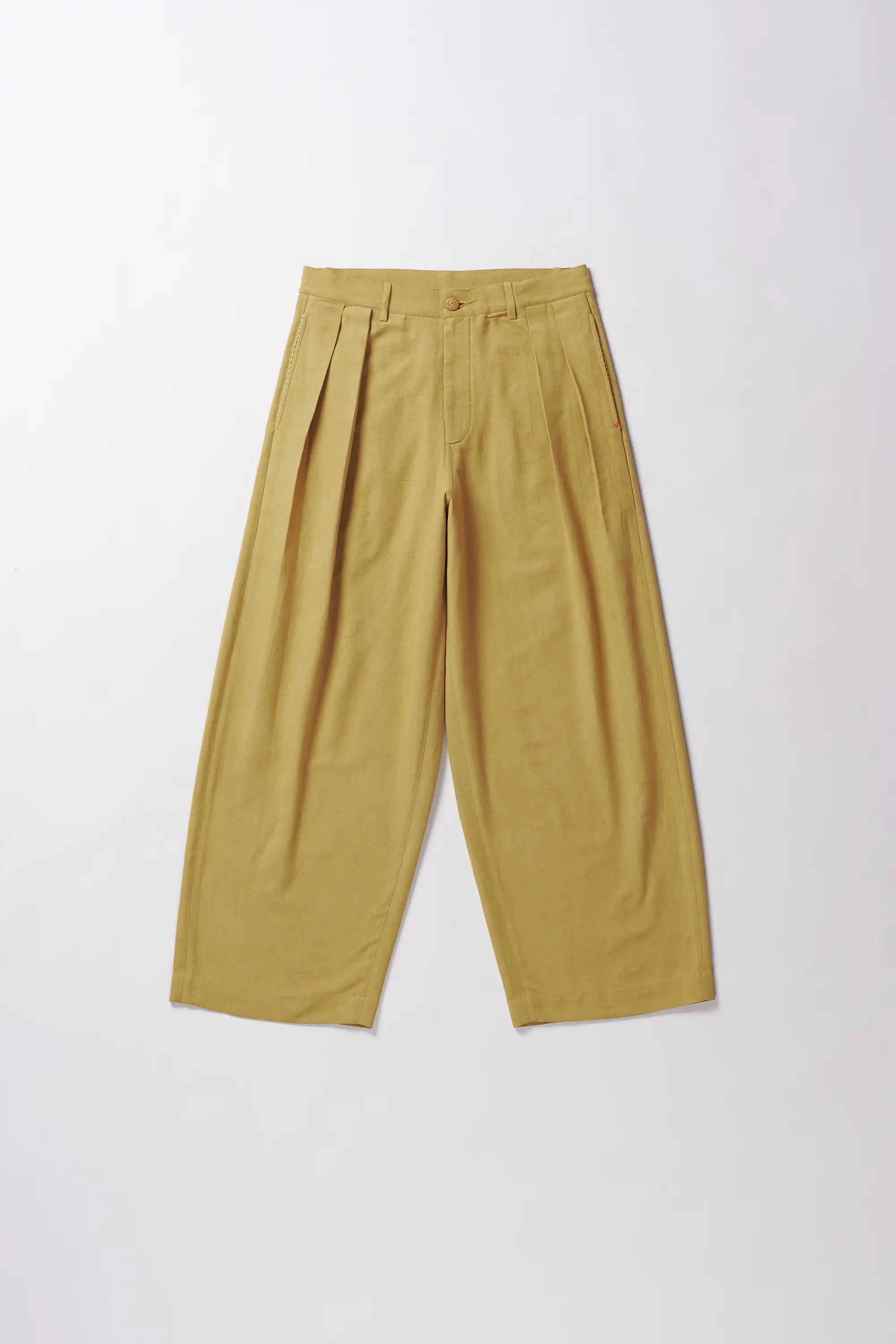 Ochre yellow pant
