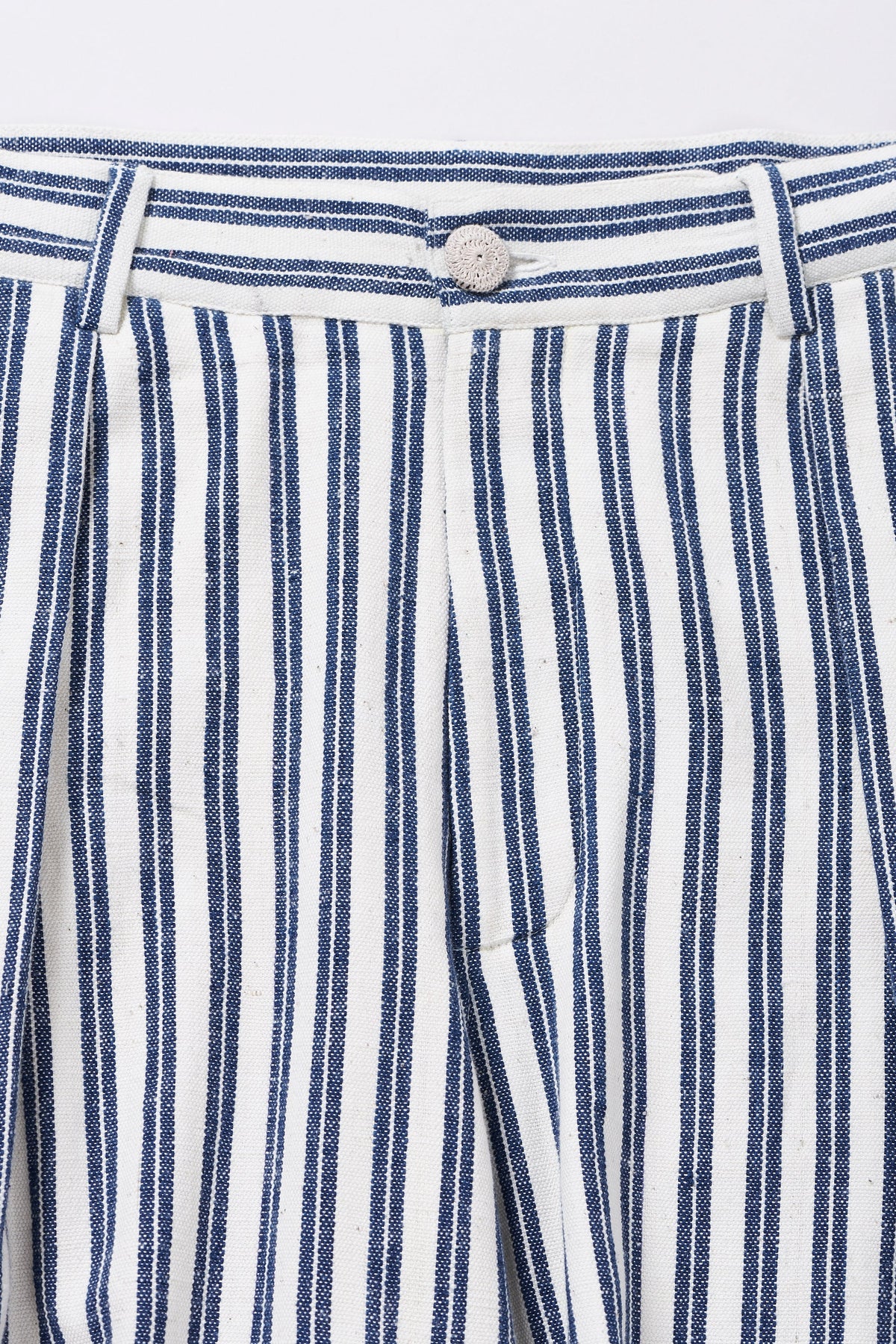 Fabric close-up with button