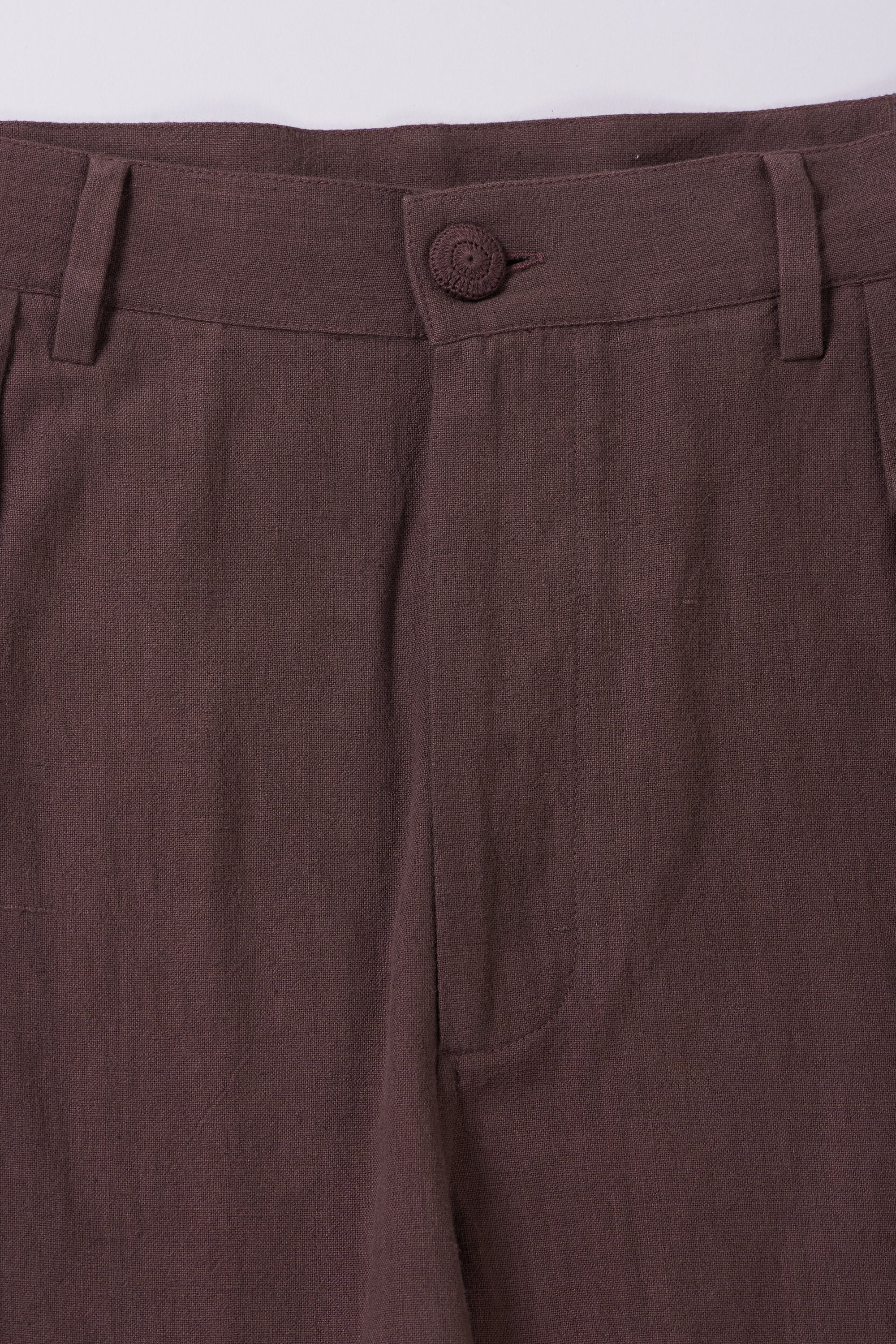 PLEATED COTTON PANT