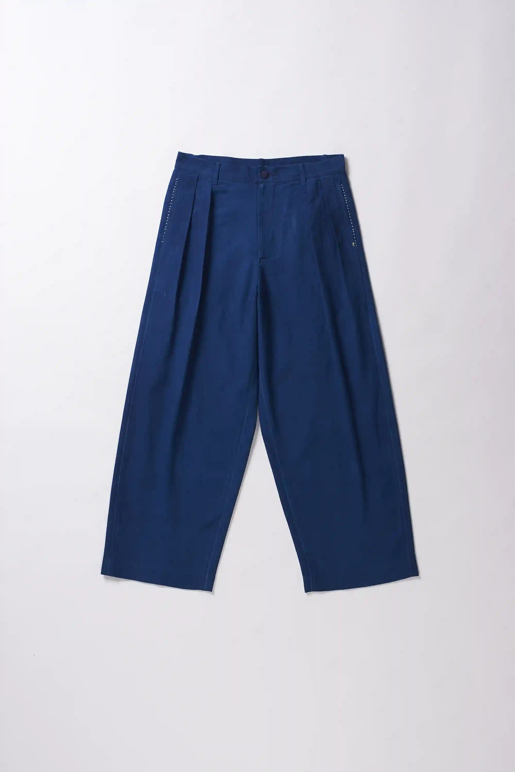 Medium Indigo Relaxed Trousers