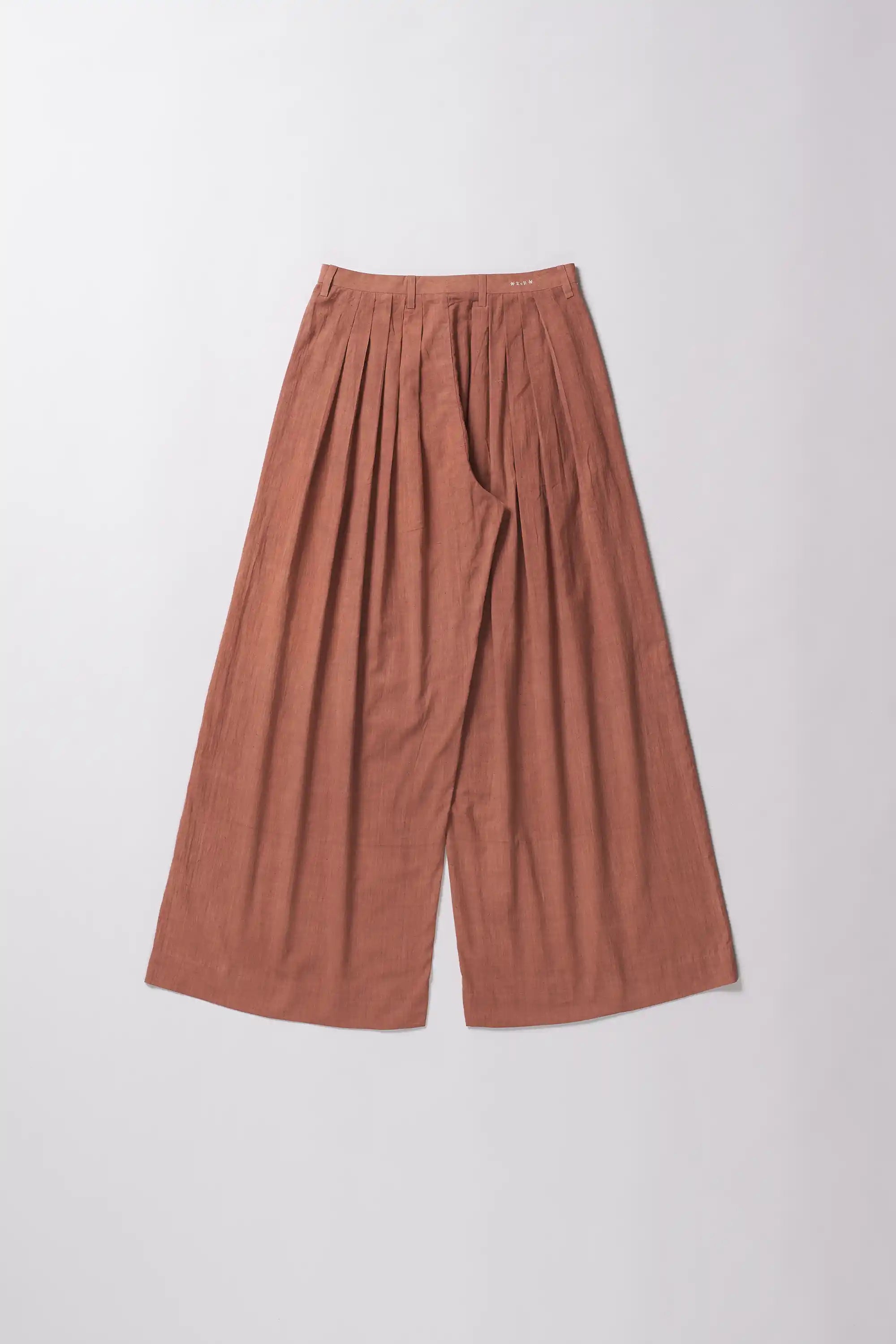 Orange rust pant