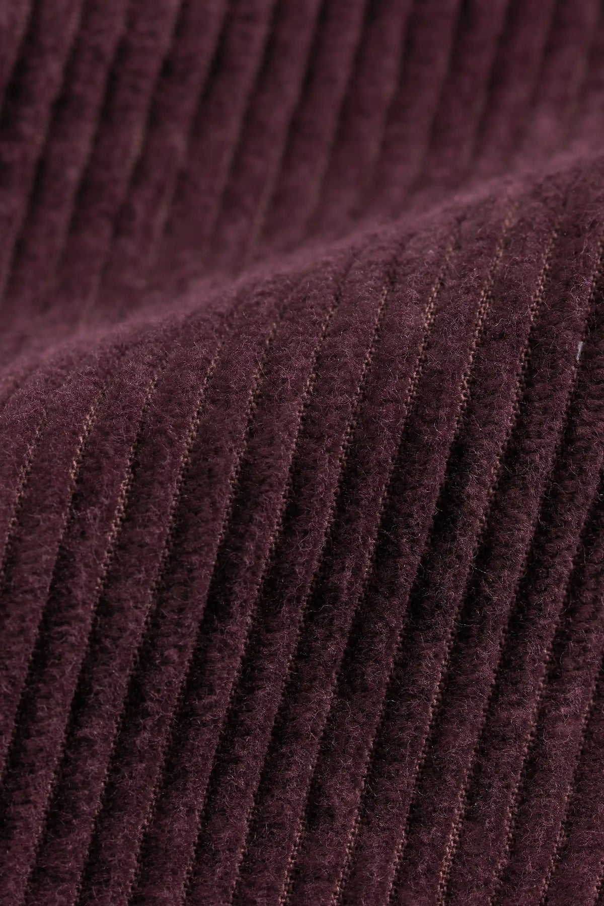 Purple Red Formal Pleated Trousers