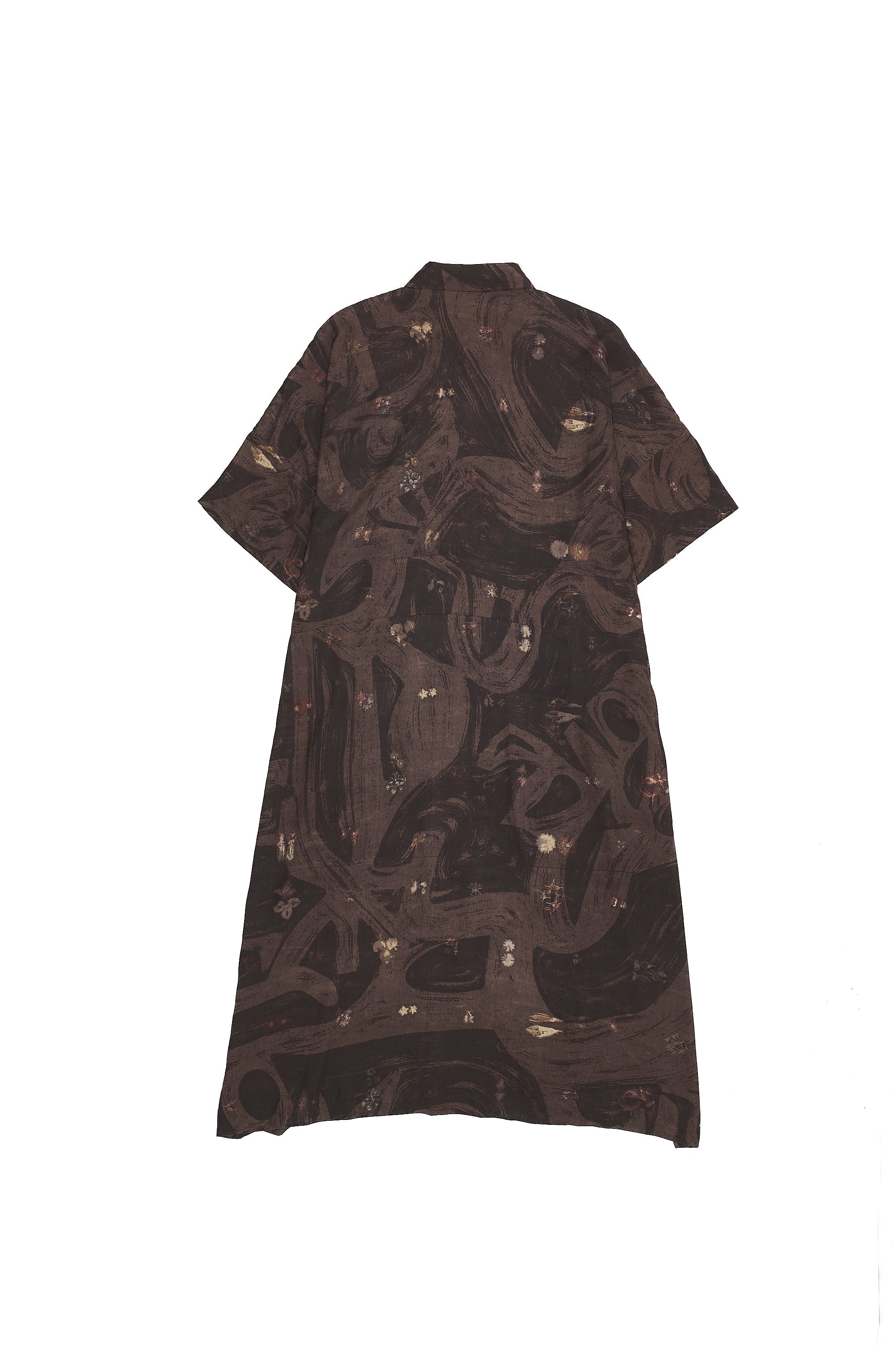 BLACK SILK WOMEN DRESS